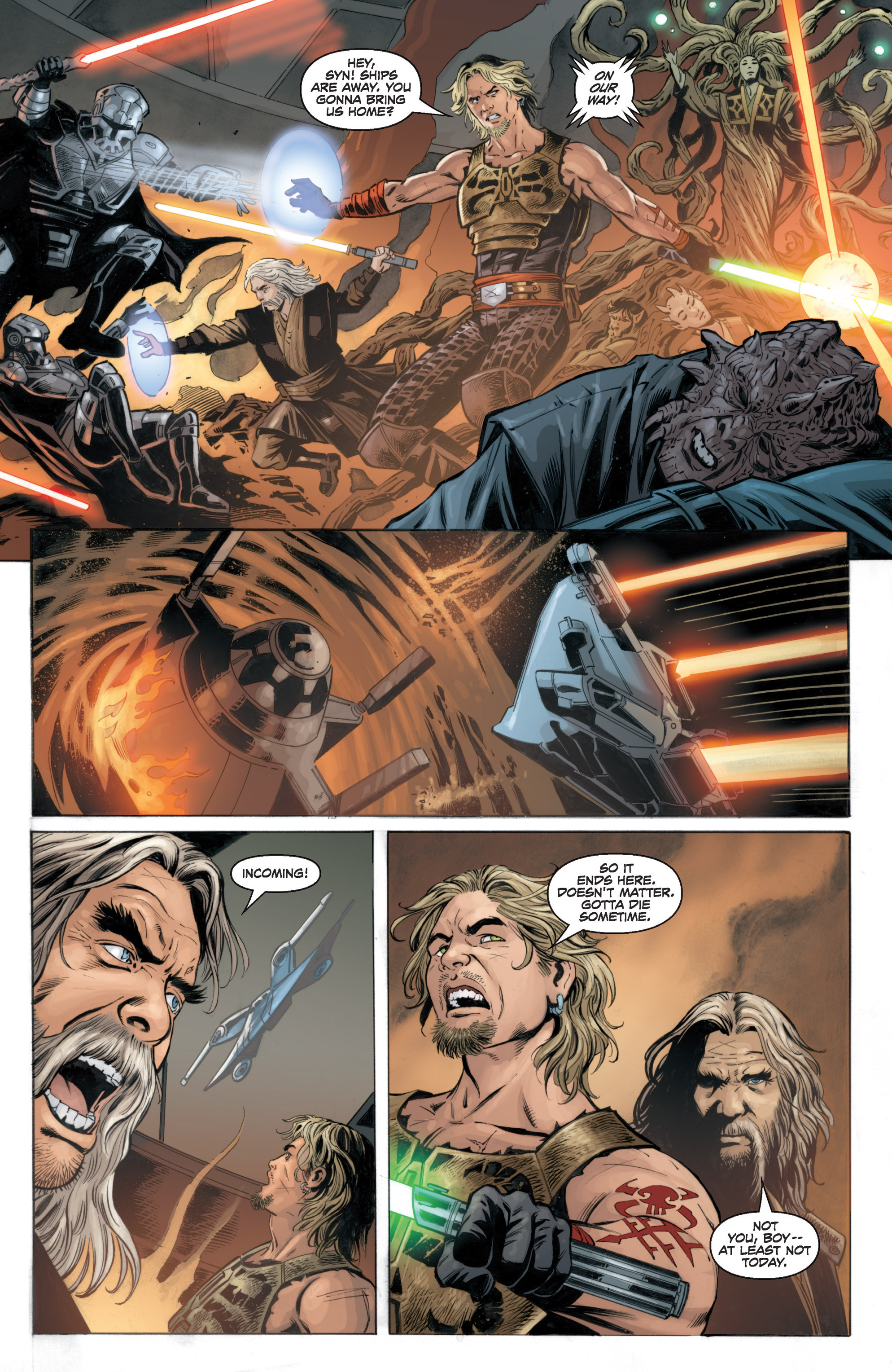 Read online Star Wars: Legacy War comic -  Issue #4 - 16