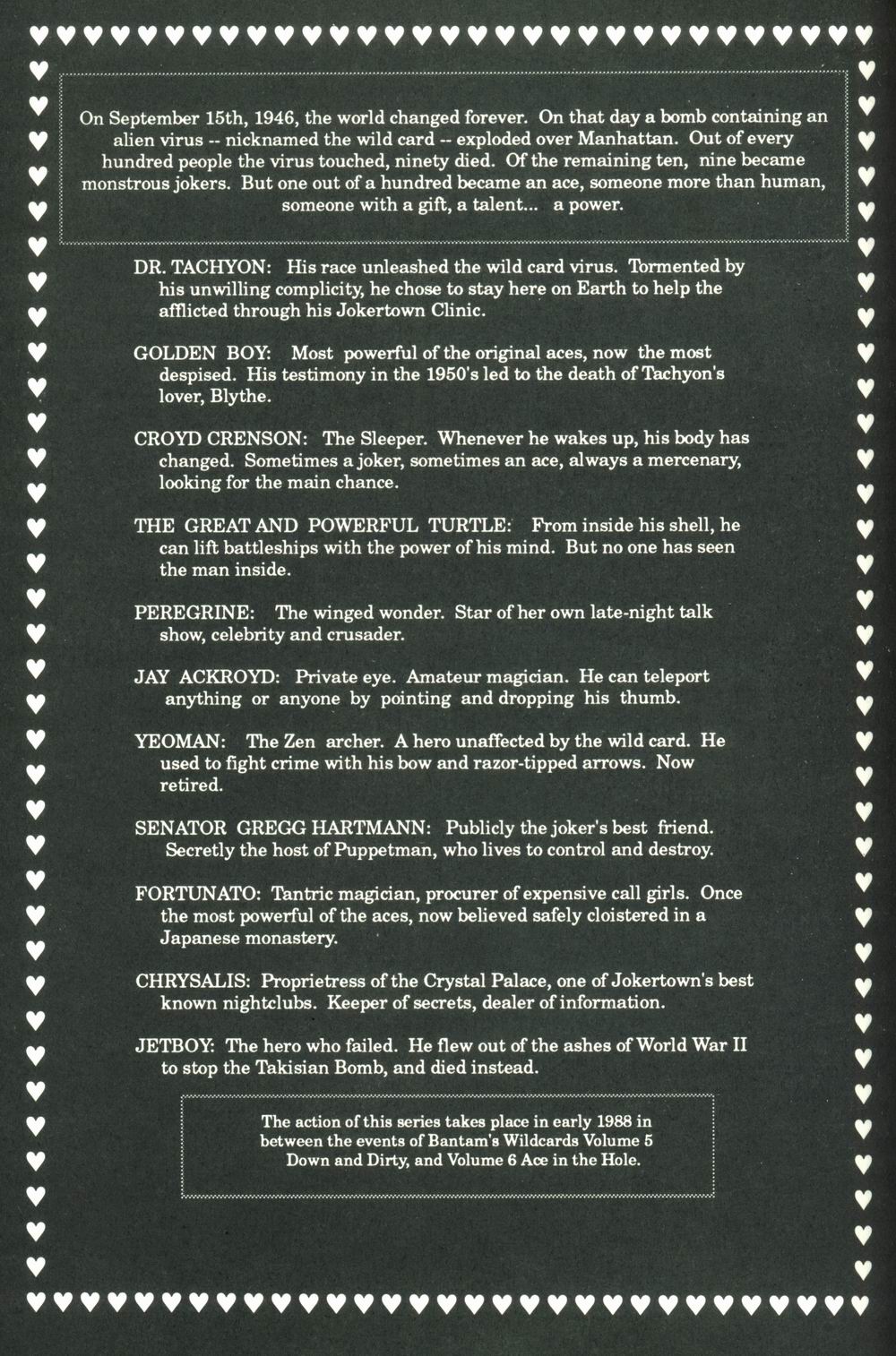 Read online Wild Cards comic -  Issue #1 - 2