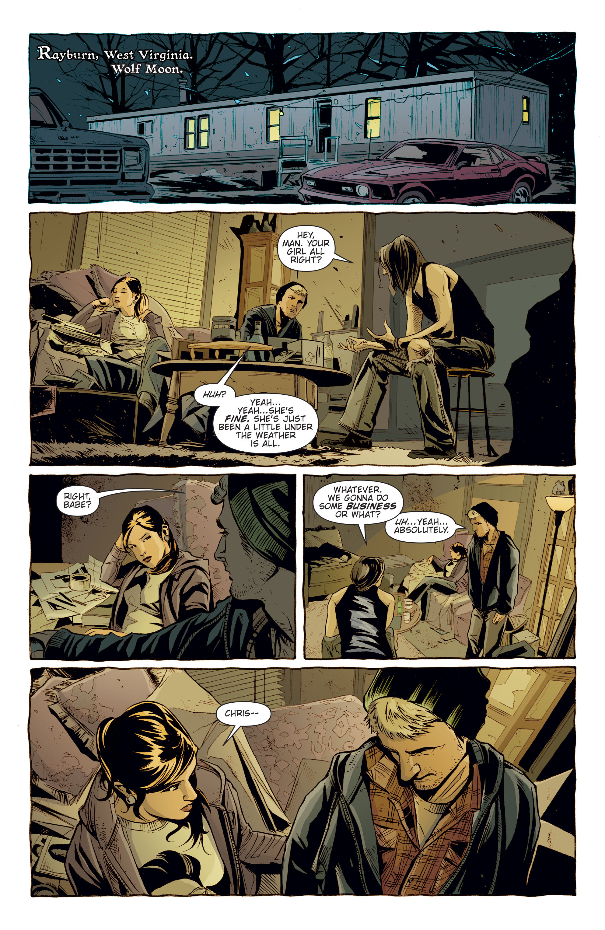 Read online Wolf Moon comic -  Issue #5 - 2