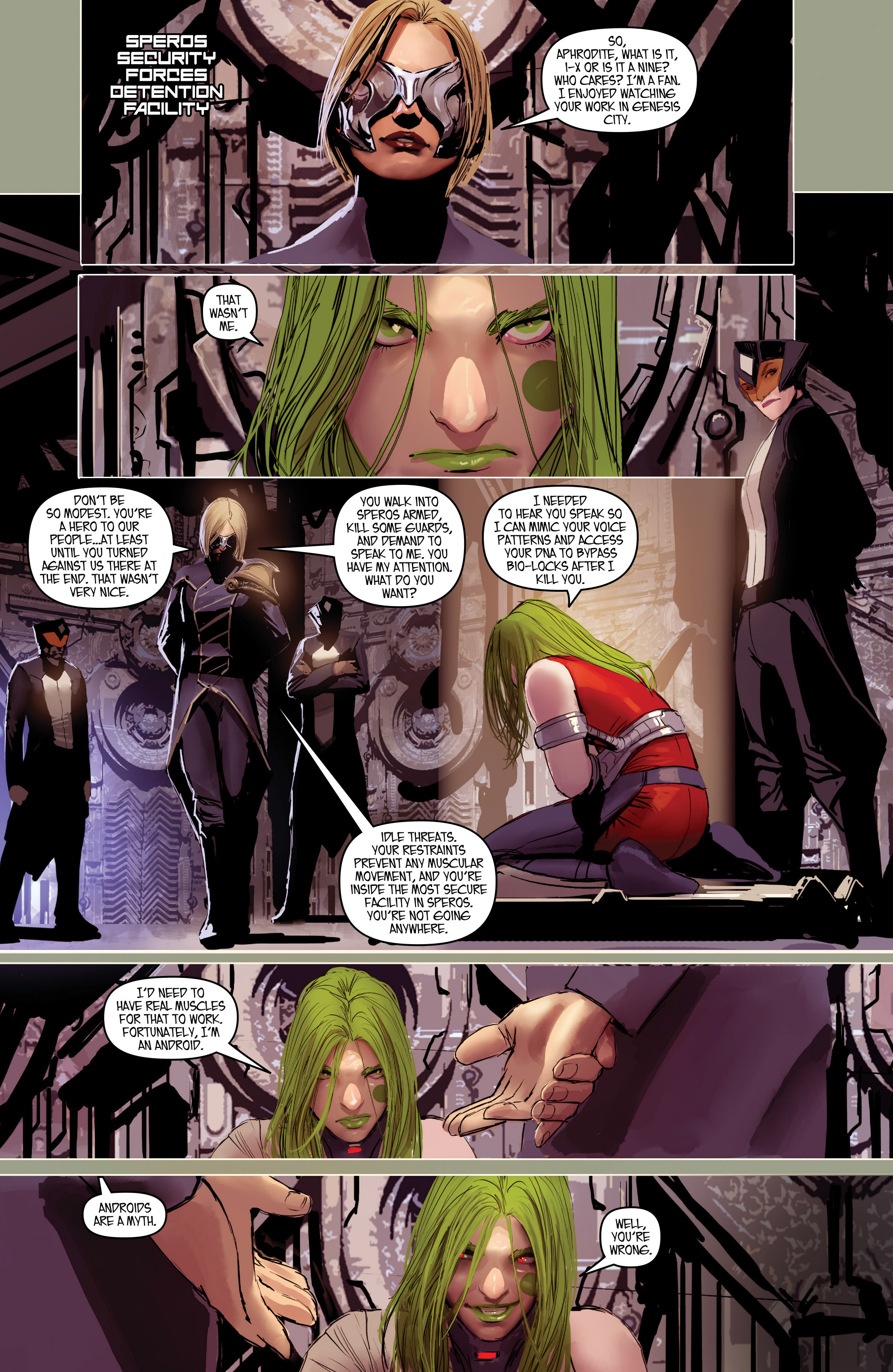 Read online Aphrodite IX (2013) comic -  Issue #Aphrodite IX (2013) _TPB 2 - 53