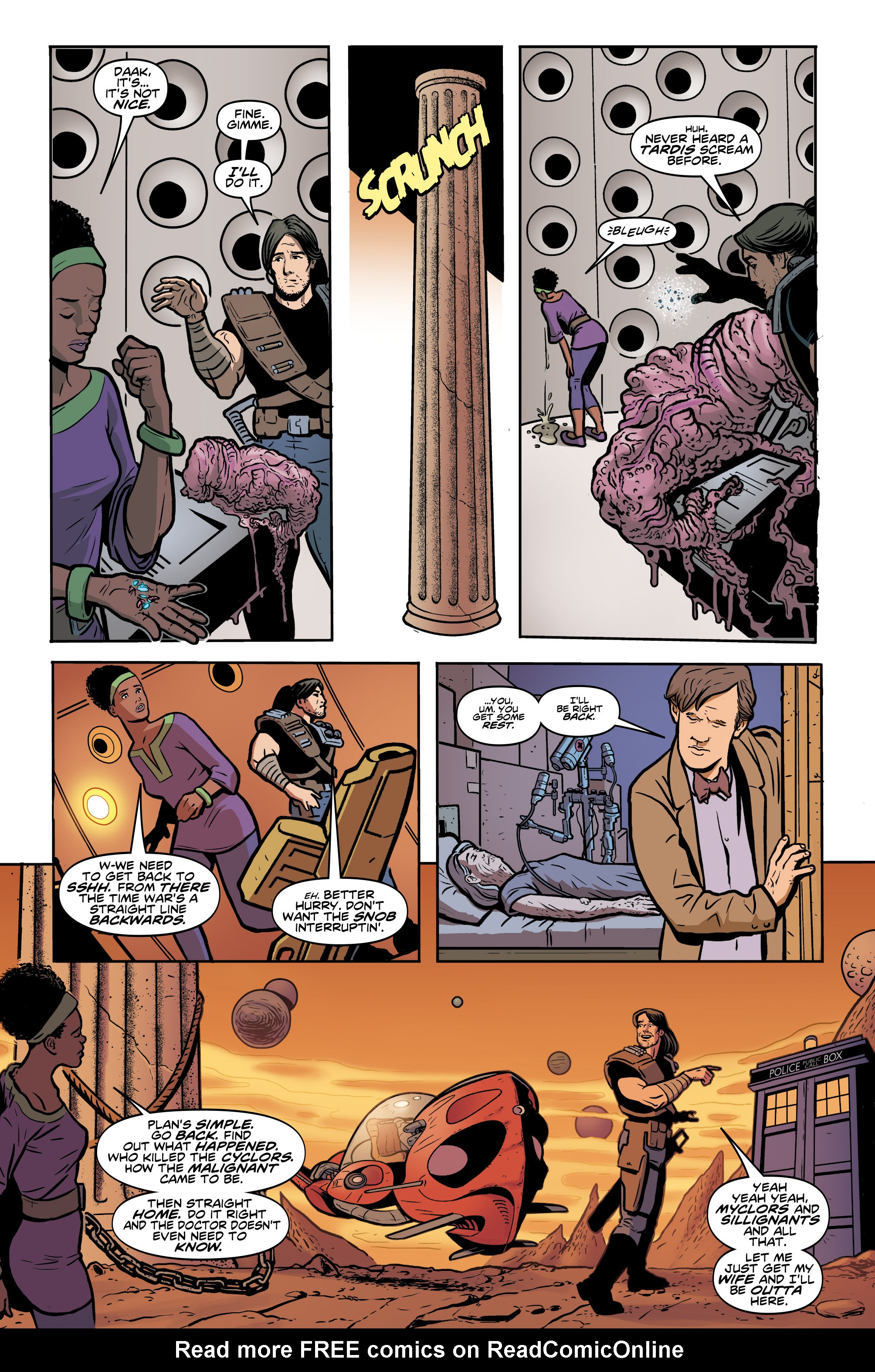 Read online Doctor Who: The Eleventh Doctor Year Two comic -  Issue #9 - 22