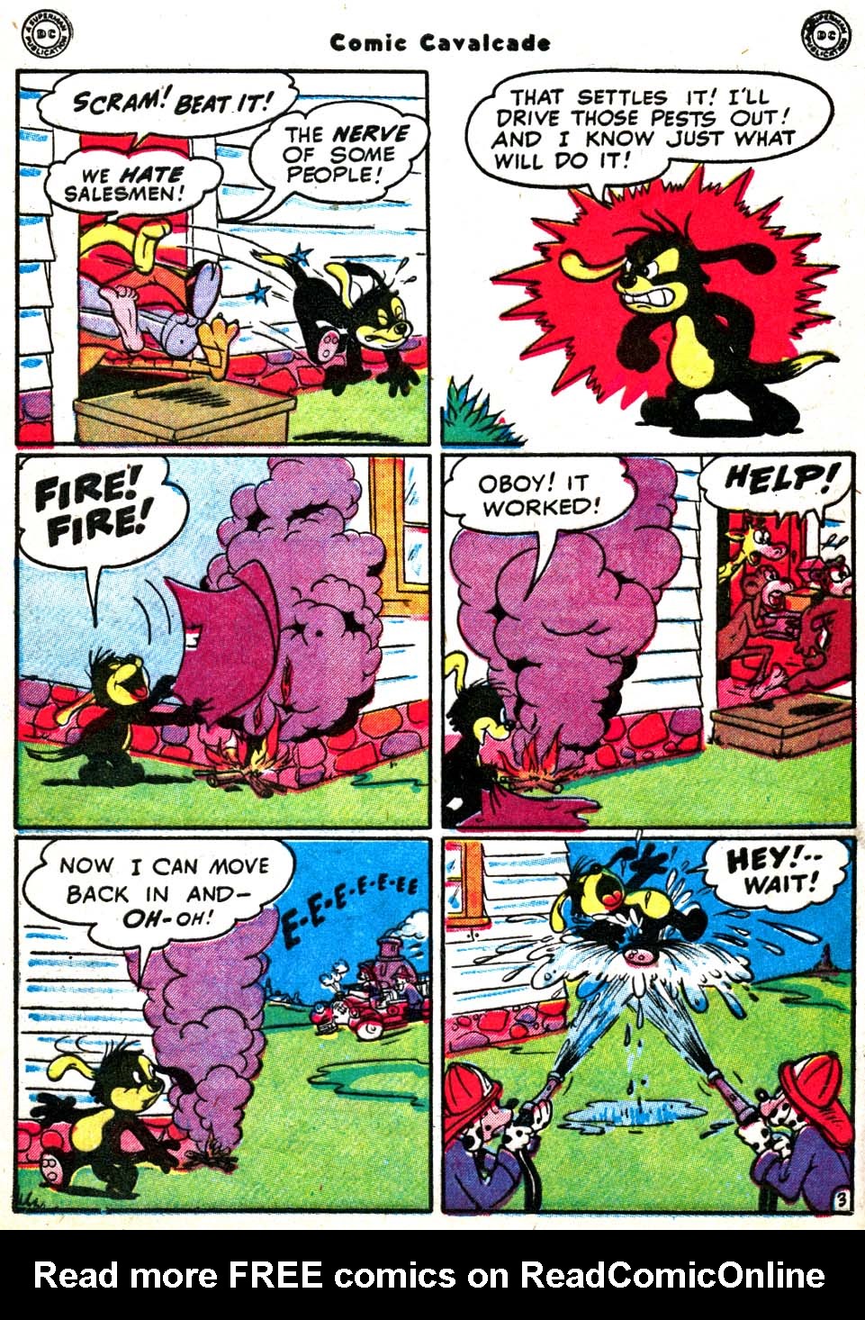 Read online Comic Cavalcade comic -  Issue #31 - 52