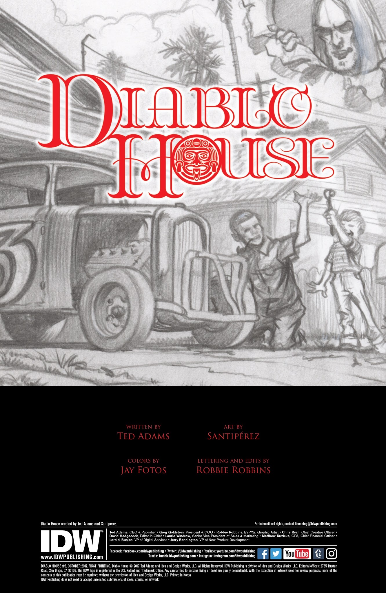 Read online Diablo House comic -  Issue #3 - 2