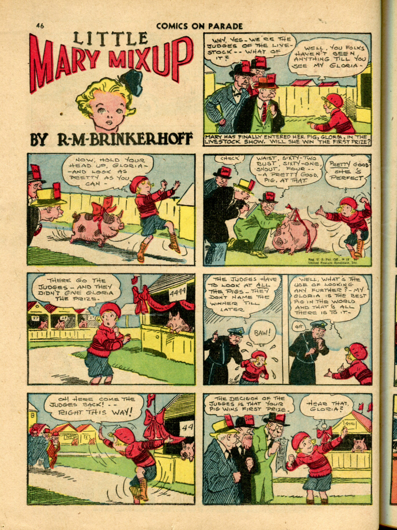 Read online Comics on Parade comic -  Issue #26 - 48