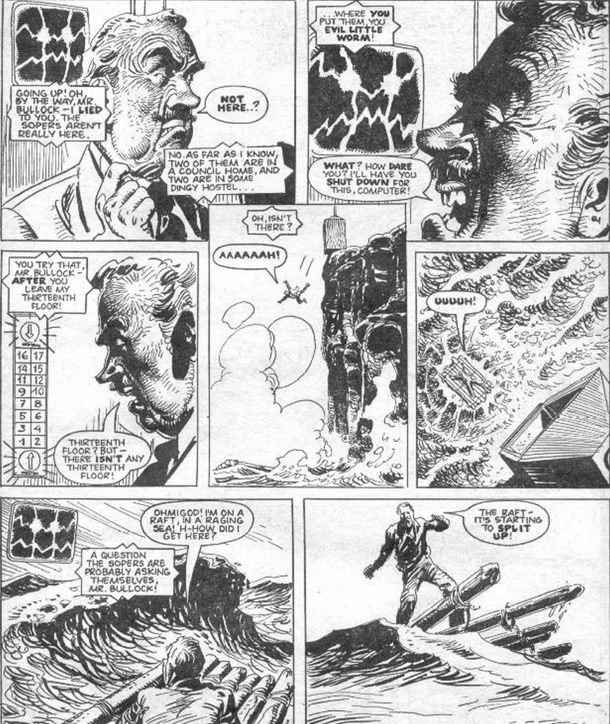 Read online Scream! (1984) comic -  Issue #12 - 13