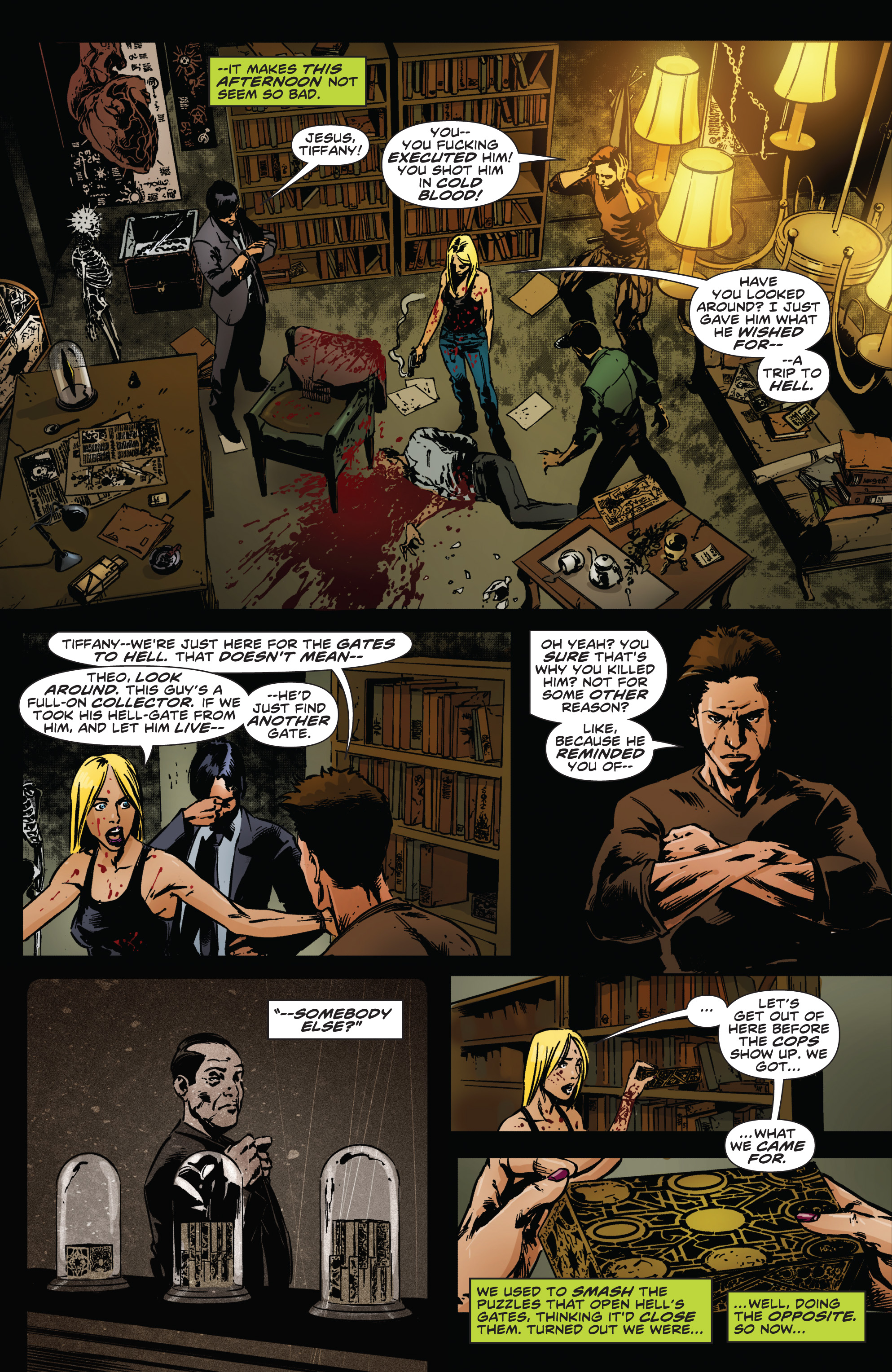 Read online Clive Barker's Hellraiser: The Dark Watch comic -  Issue # TPB 1 - 32
