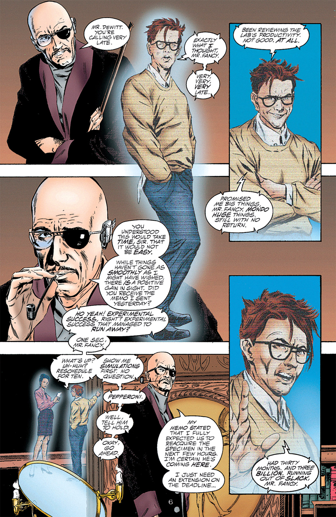 Read online Resurrection Man (1997) comic -  Issue #11 - 6