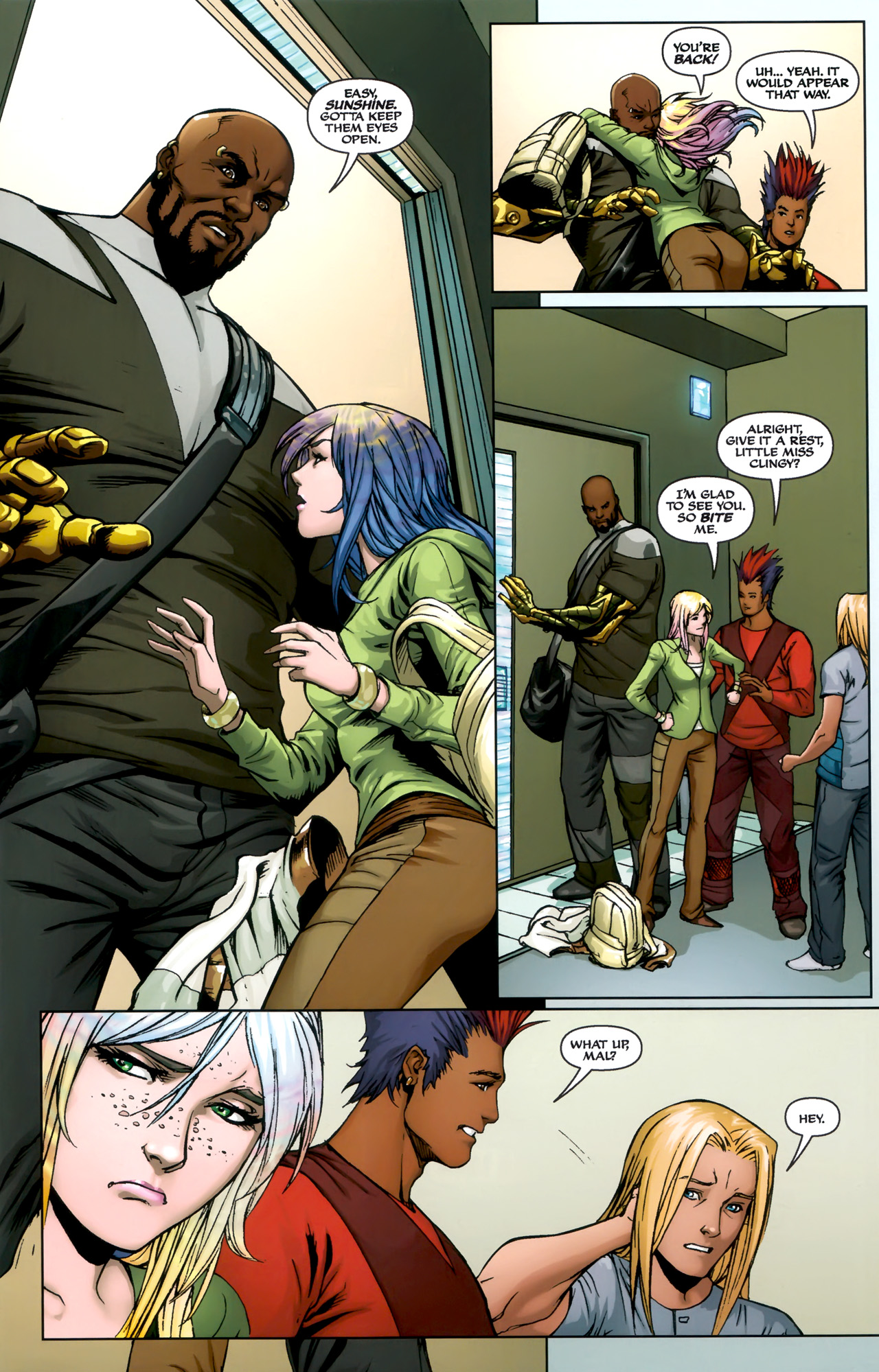 Read online Michael Turner's Soulfire (2009) comic -  Issue #5 - 12