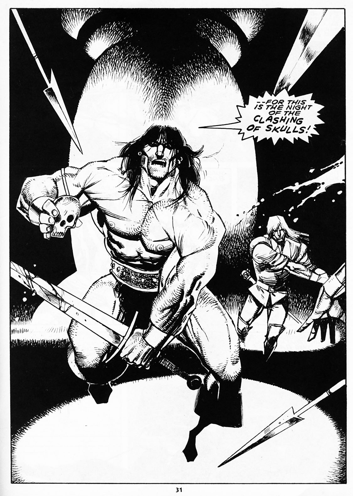 Read online The Savage Sword Of Conan comic -  Issue #220 - 32