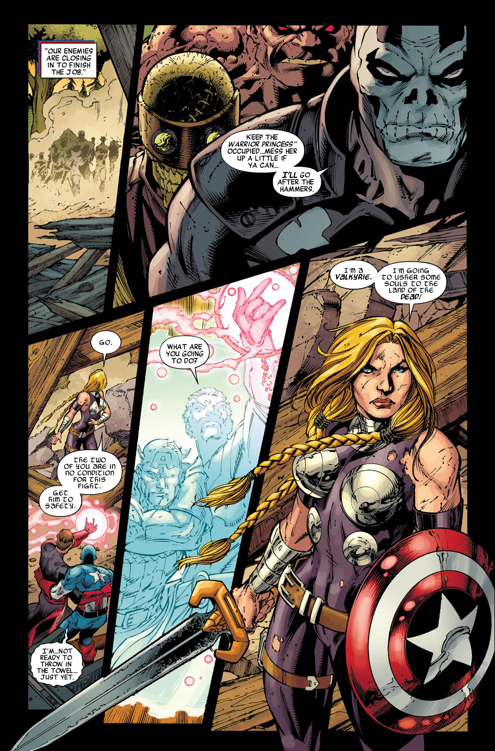 Read online Fear Itself: The Fearless comic -  Issue #10 - 4
