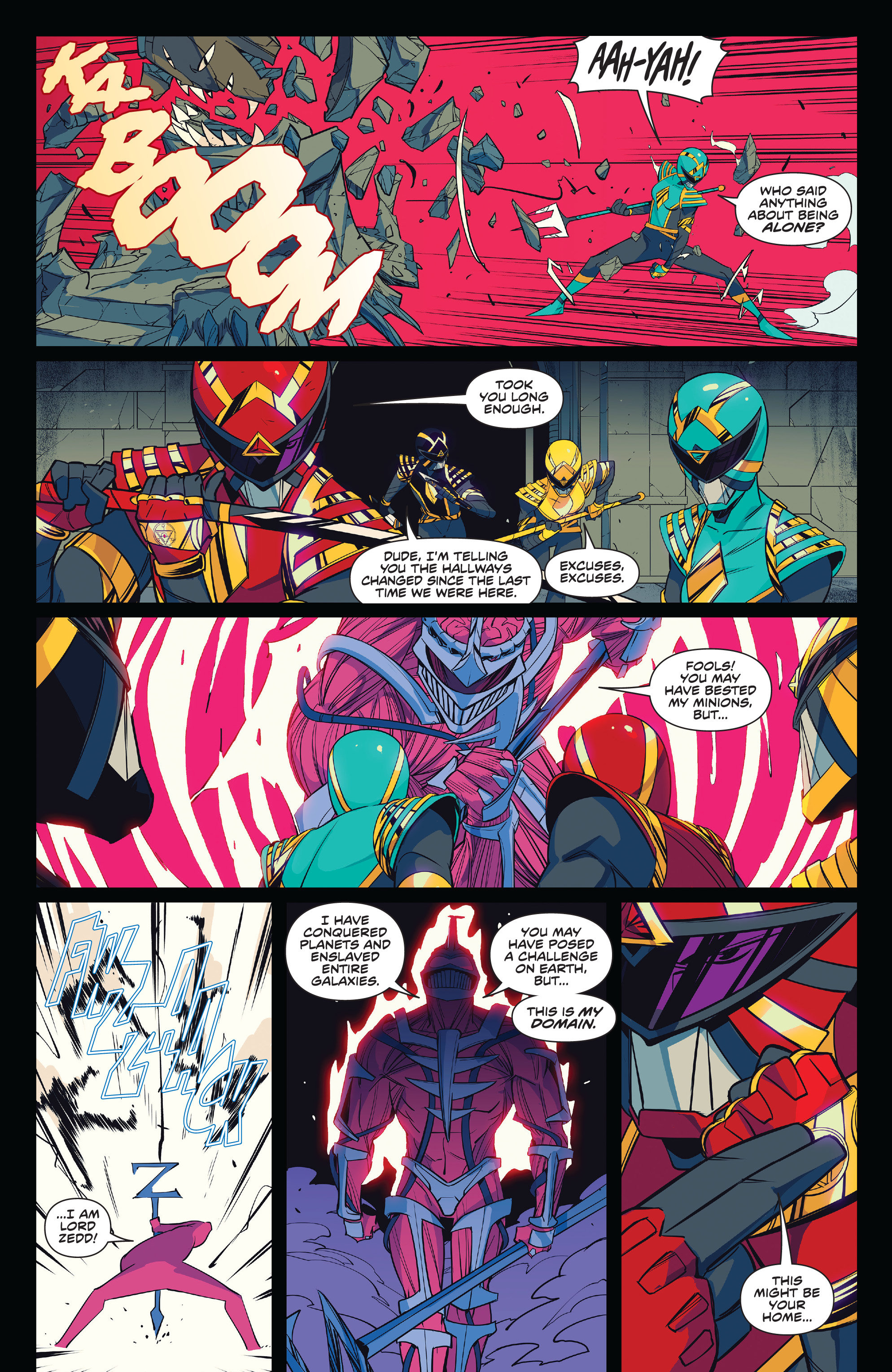 Read online Mighty Morphin Power Rangers comic -  Issue #45 - 7