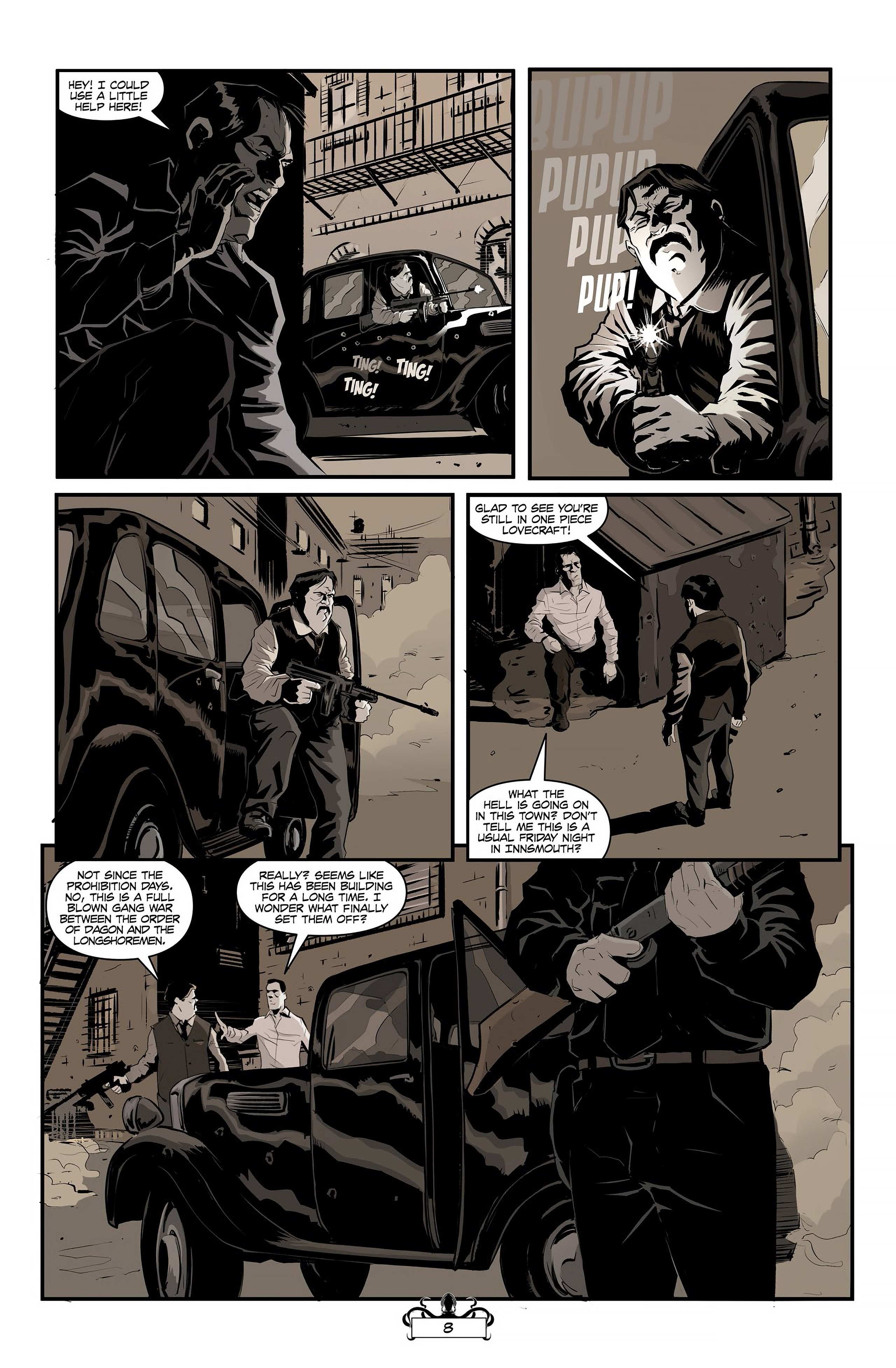 Read online Lovecraft P.I. - A Shot in the Dark comic -  Issue # TPB - 62