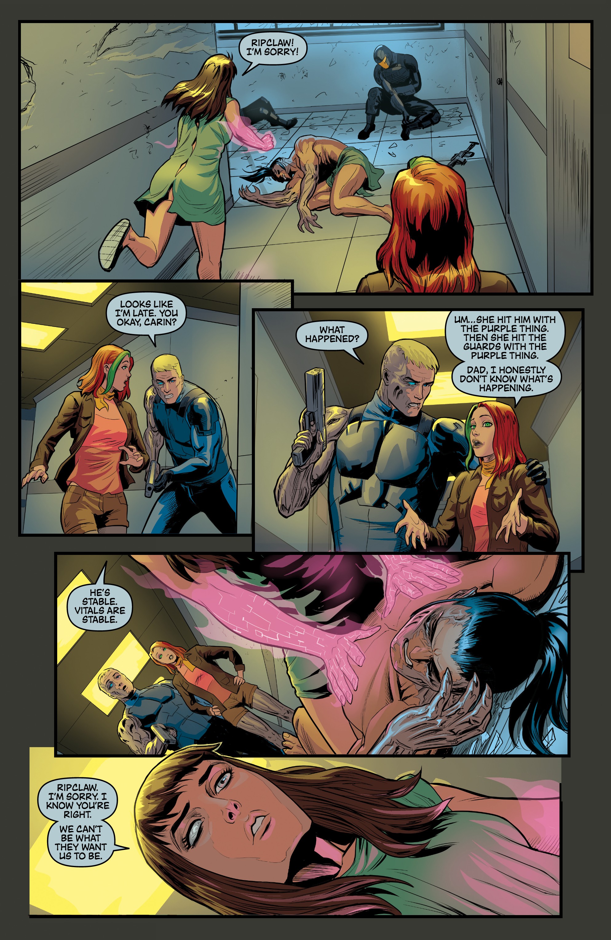 Read online Cyber Force comic -  Issue #10 - 18