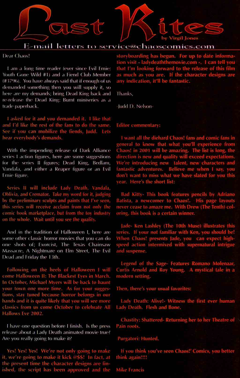 Read online Lady Death: Love Bites comic -  Issue # Full - 22