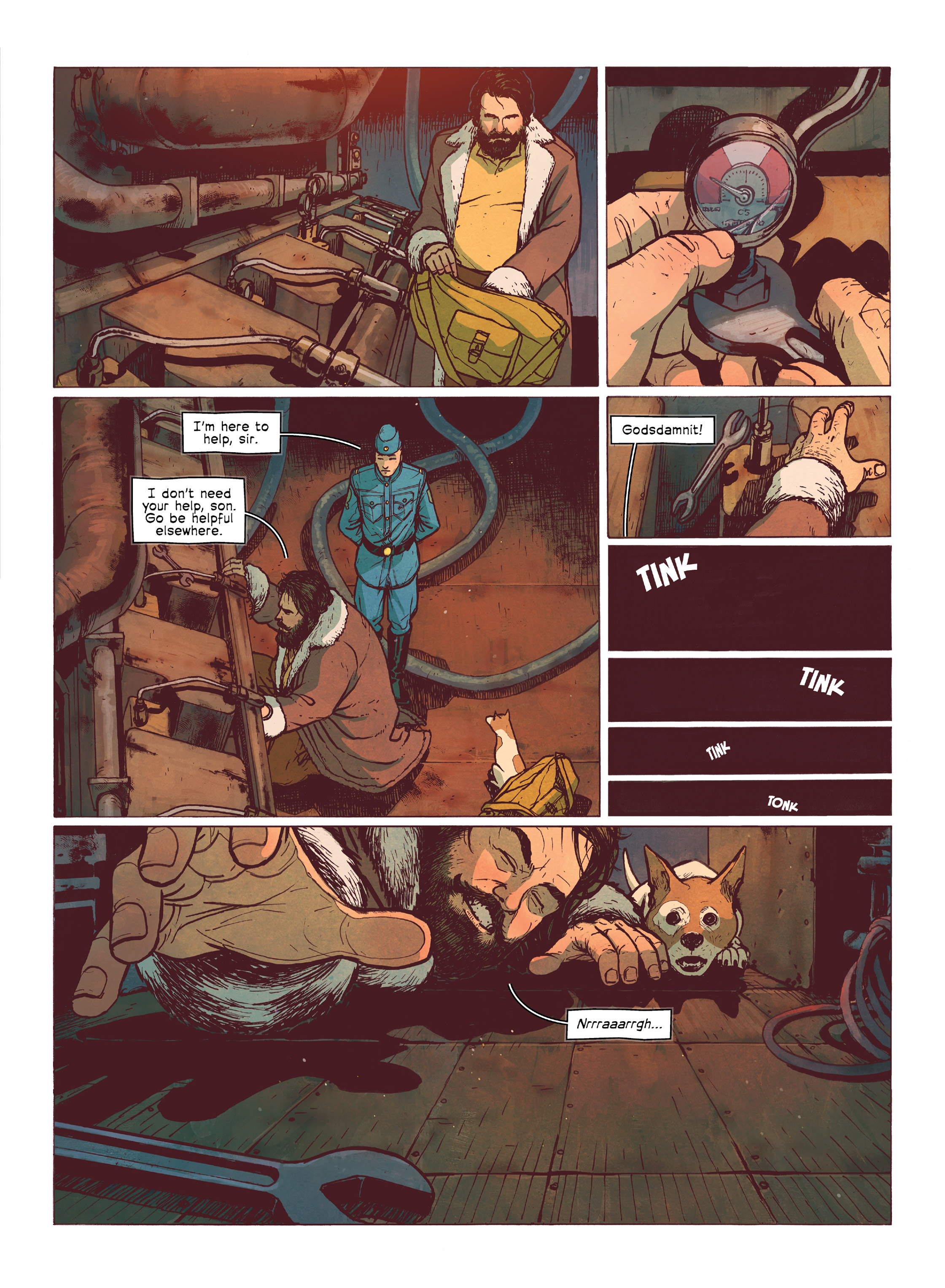 Read online Skies of Fire comic -  Issue #4 - 14