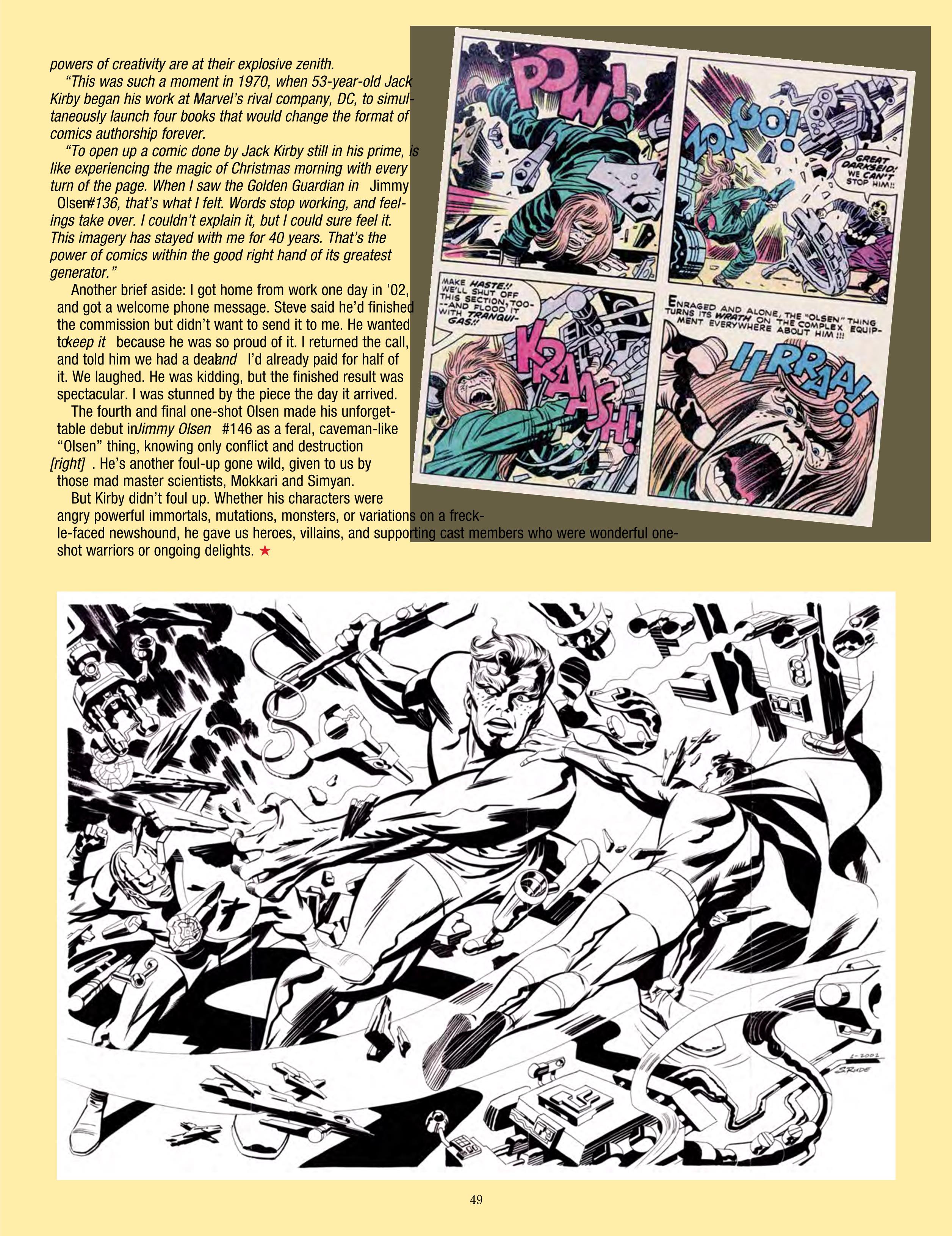 Read online The Jack Kirby Collector comic -  Issue #73 - 51