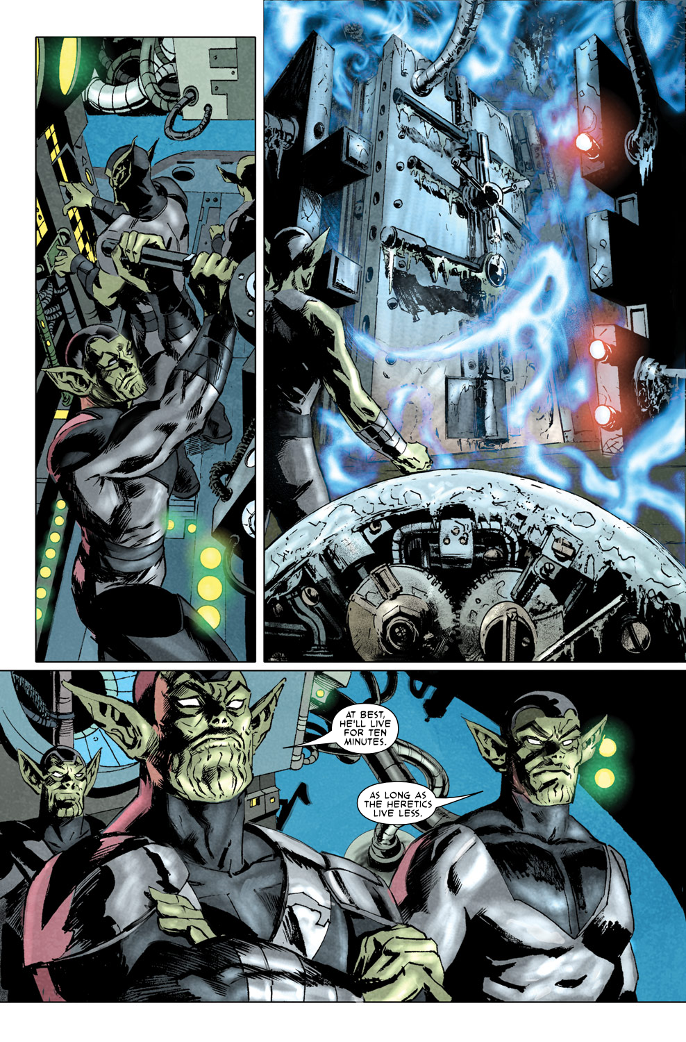 Secret Invasion Aftermath: Beta Ray Bill - The Green of Eden issue Full - Page 22