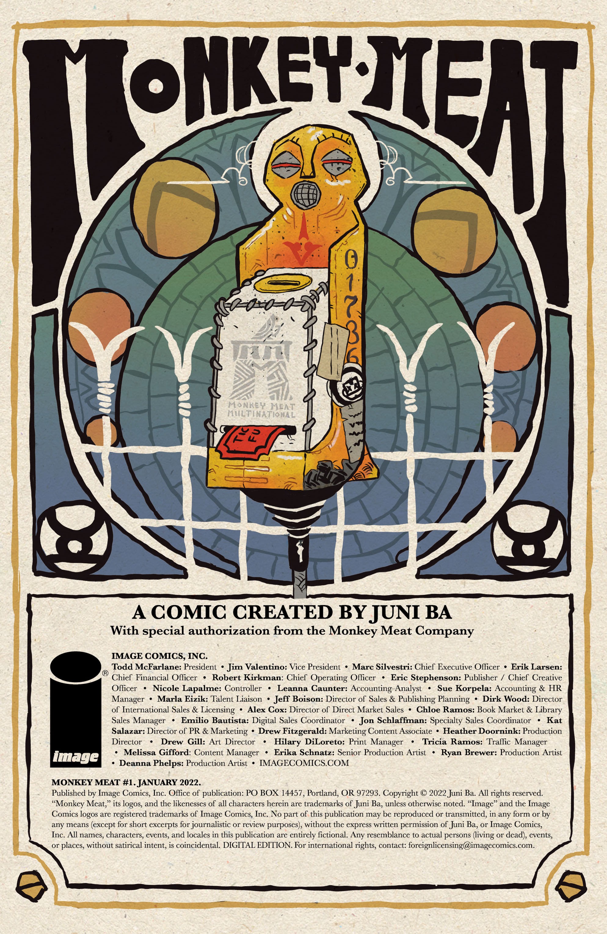 Read online Monkey Meat comic -  Issue #1 - 2