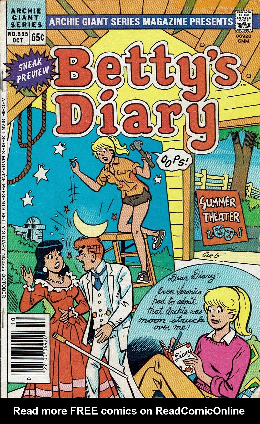 Read online Archie Giant Series Magazine comic -  Issue #555 - 1