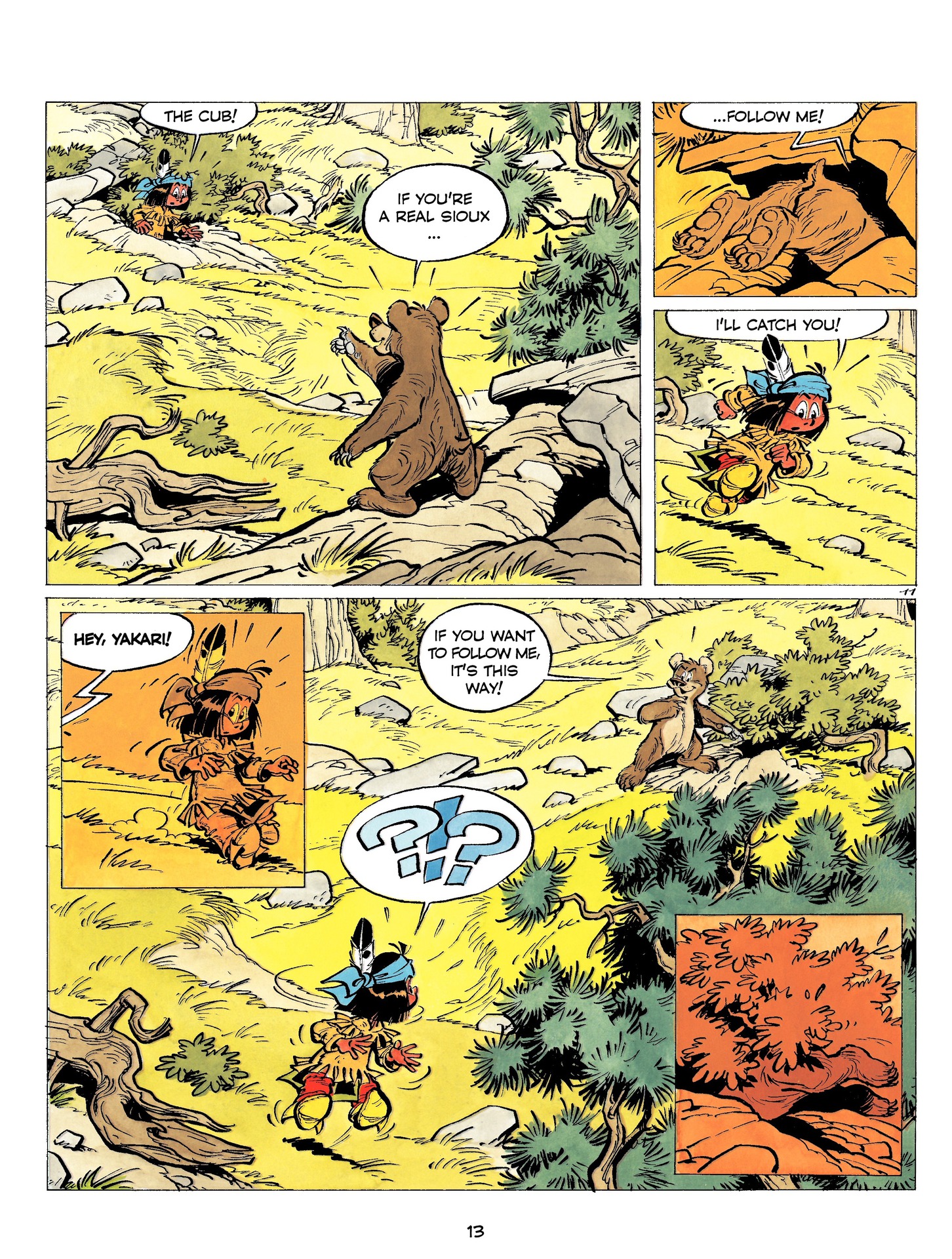 Read online Yakari comic -  Issue #13 - 13