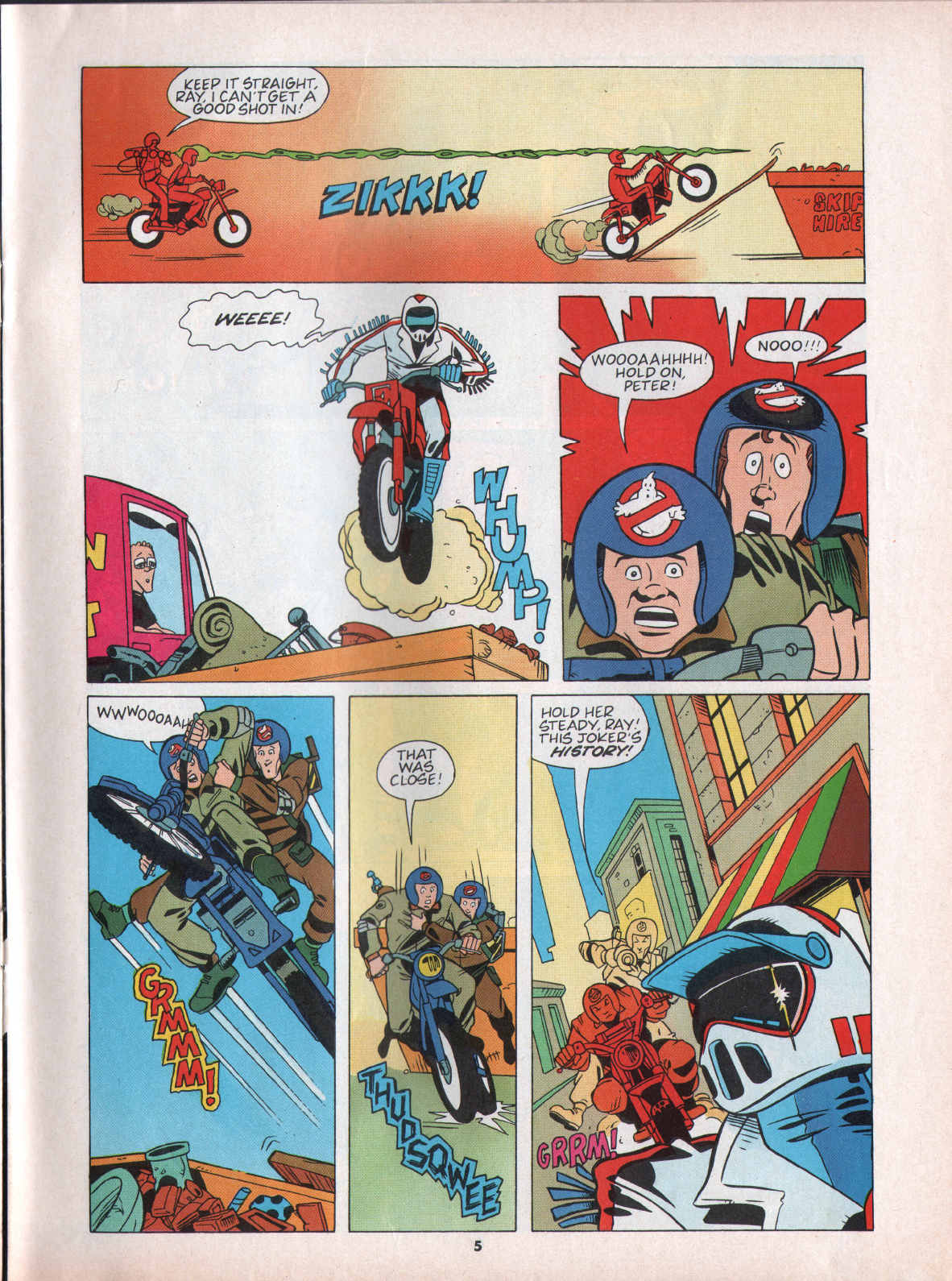 Read online The Real Ghostbusters comic -  Issue #84 - 5