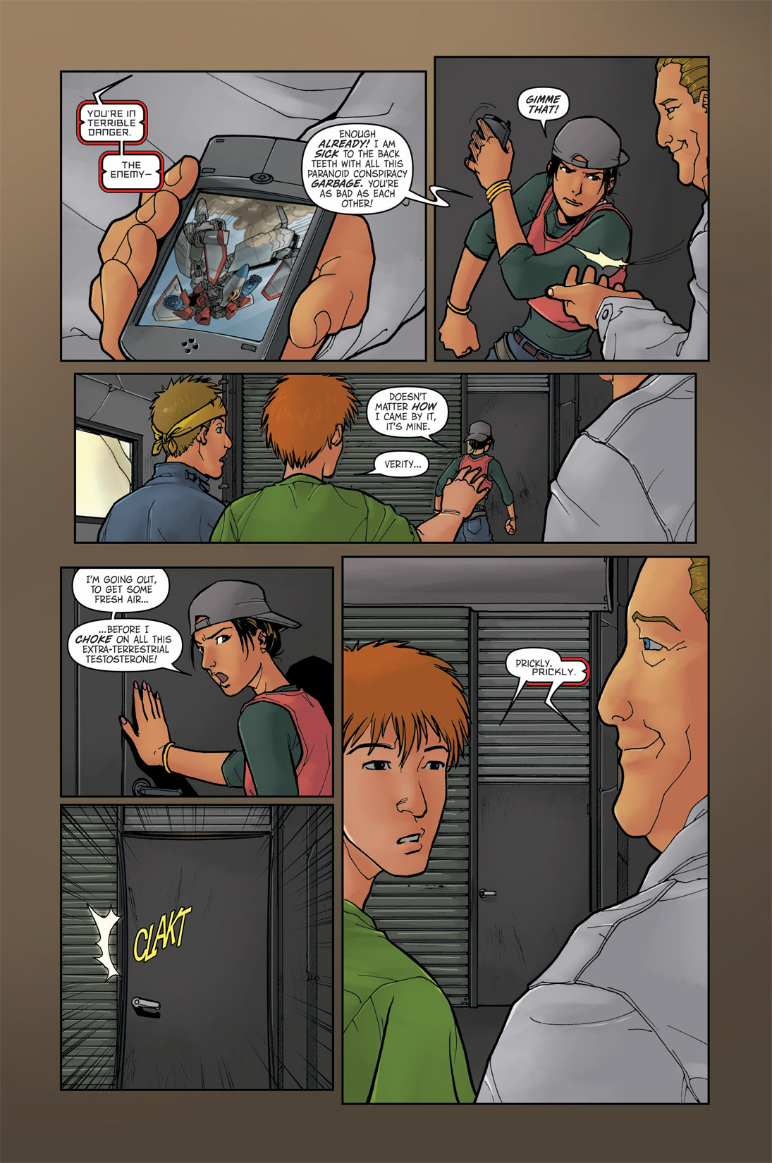 Read online The Transformers: Infiltration comic -  Issue #1 - 24