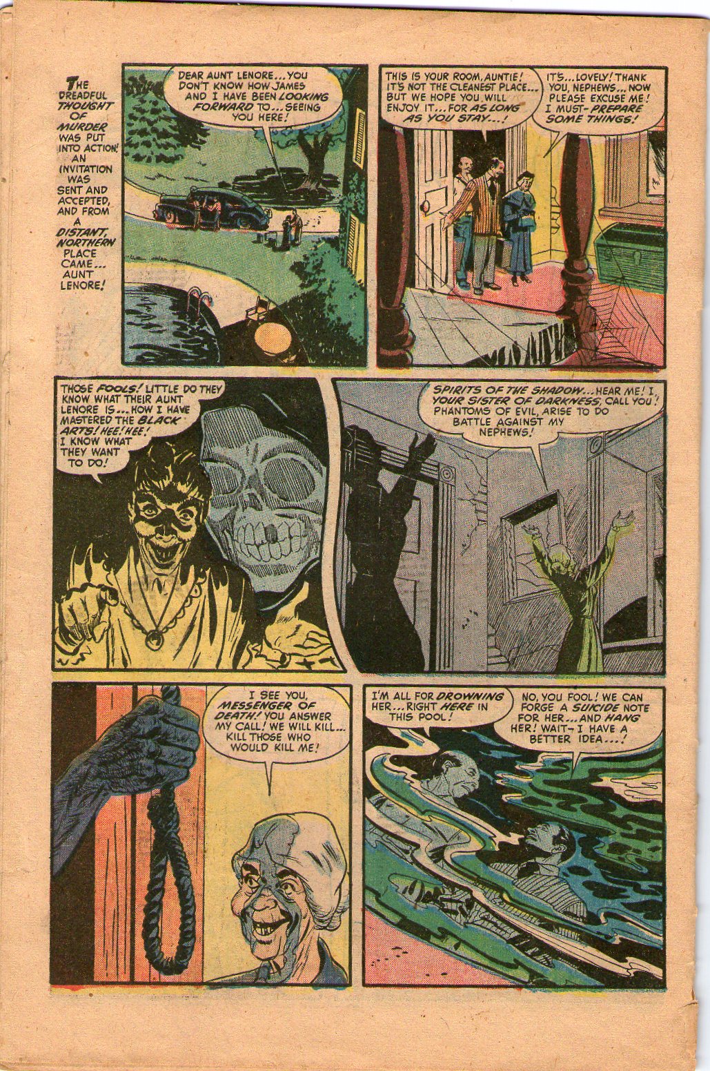 Read online Chamber of Chills (1951) comic -  Issue #4 - 6