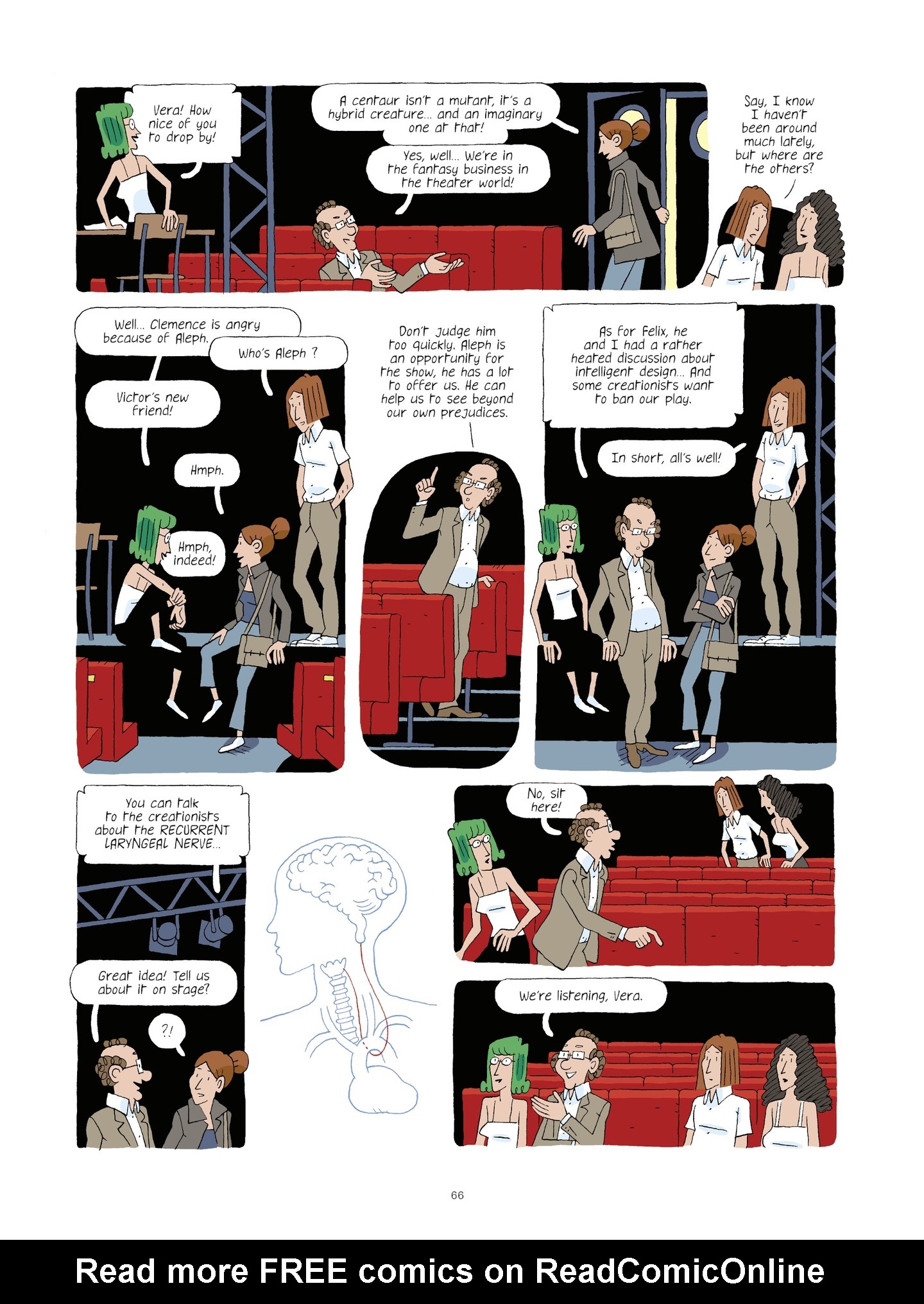 Read online Evolution, Darwin, God, and the Horse-People comic -  Issue # TPB - 65