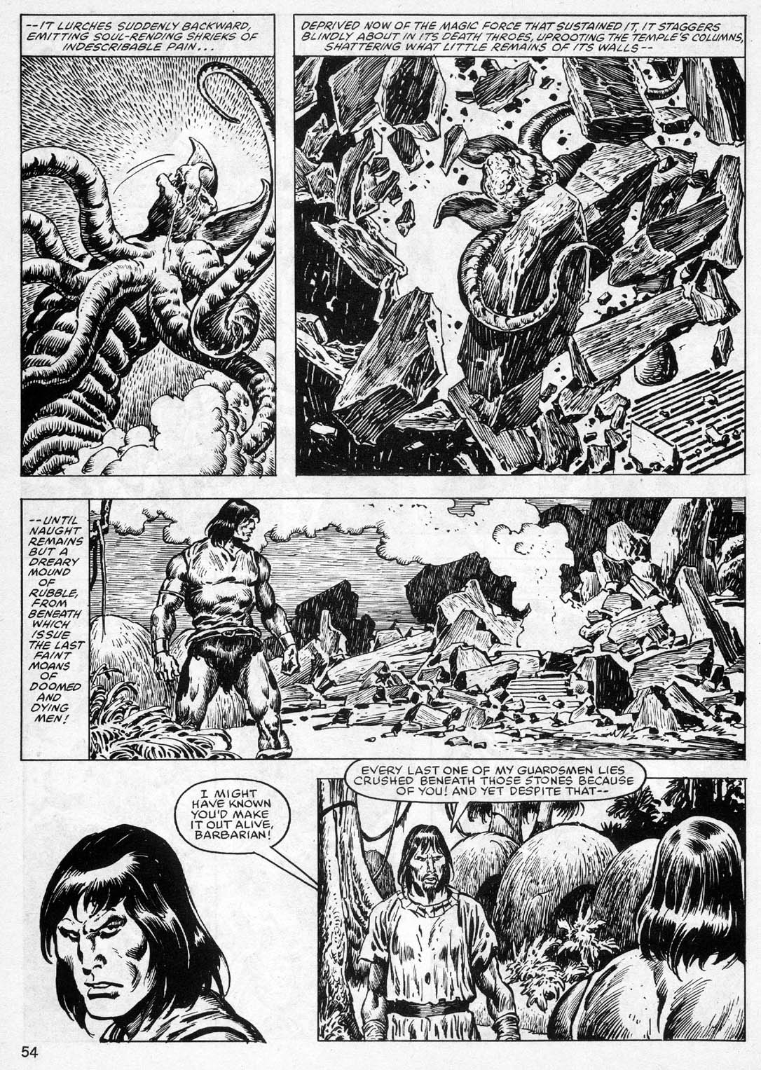 Read online The Savage Sword Of Conan comic -  Issue #100 - 49