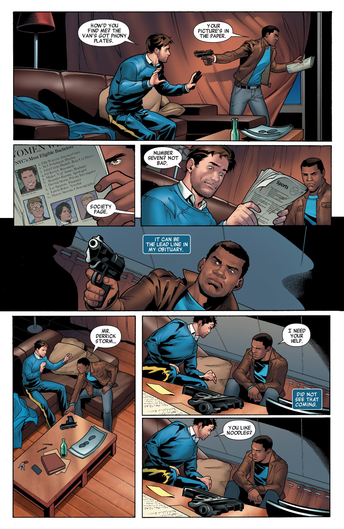 Read online Richard Castle's Storm Season comic -  Issue # TPB - 17