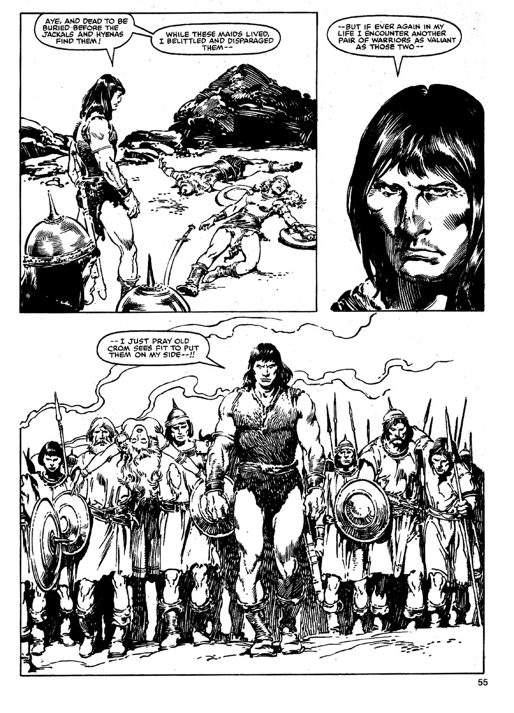 Read online The Savage Sword Of Conan comic -  Issue #90 - 54