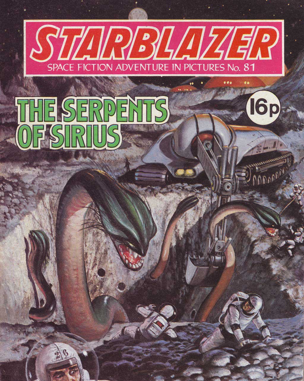 Read online Starblazer comic -  Issue #81 - 1
