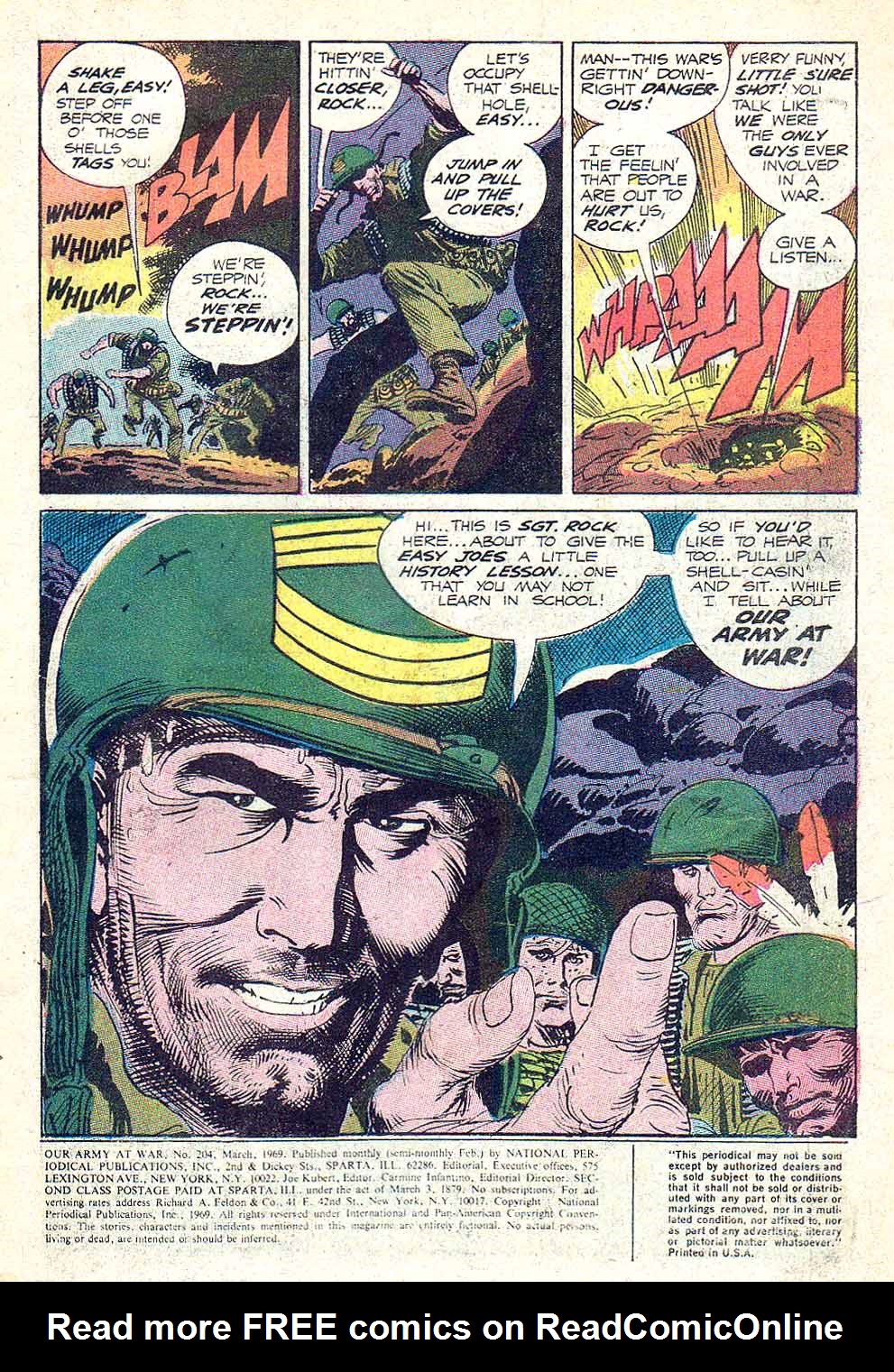 Read online Our Army at War (1952) comic -  Issue #204 - 3