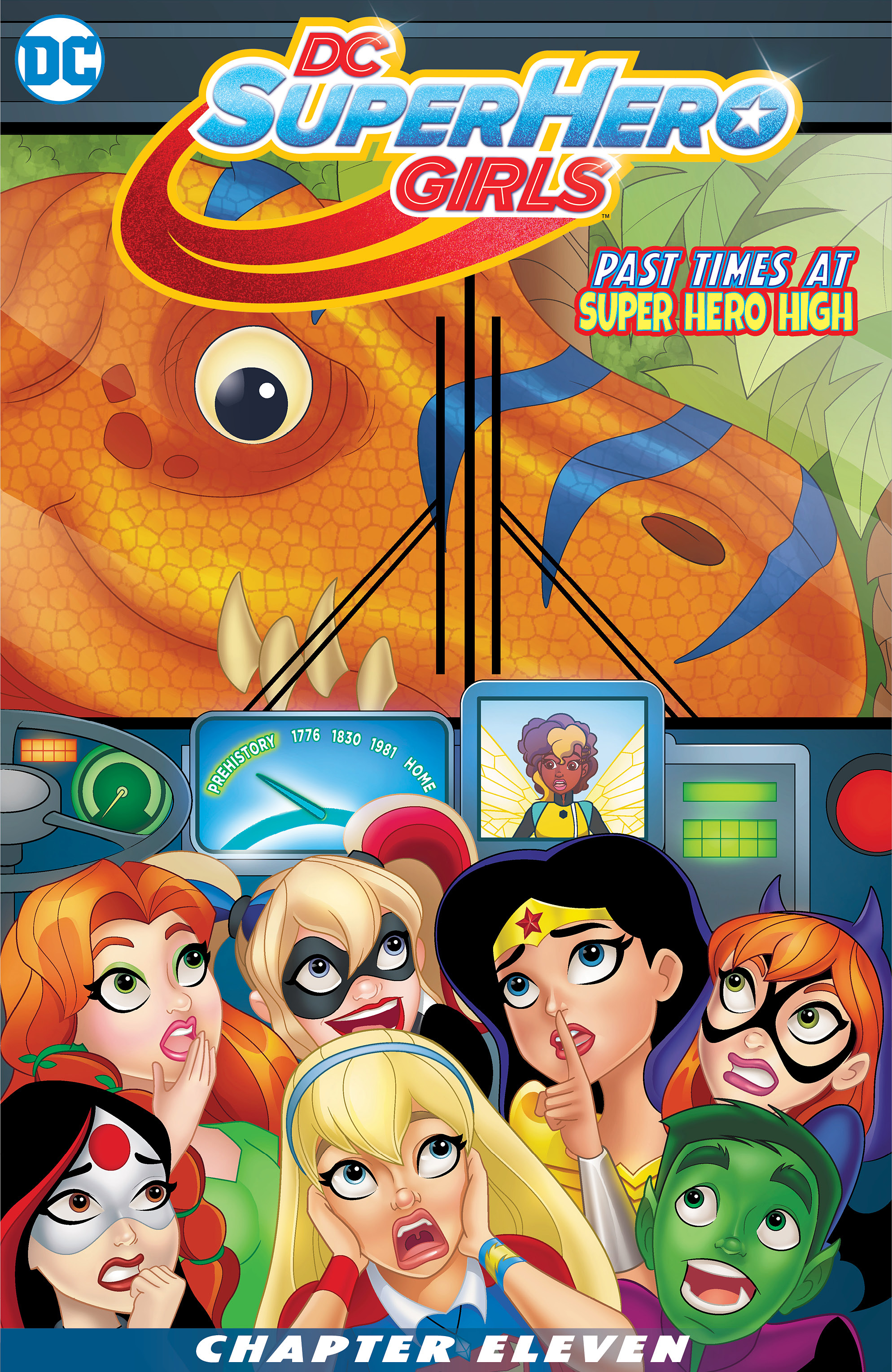 Read online DC Super Hero Girls: Past Times at Super Hero High comic -  Issue #11 - 2