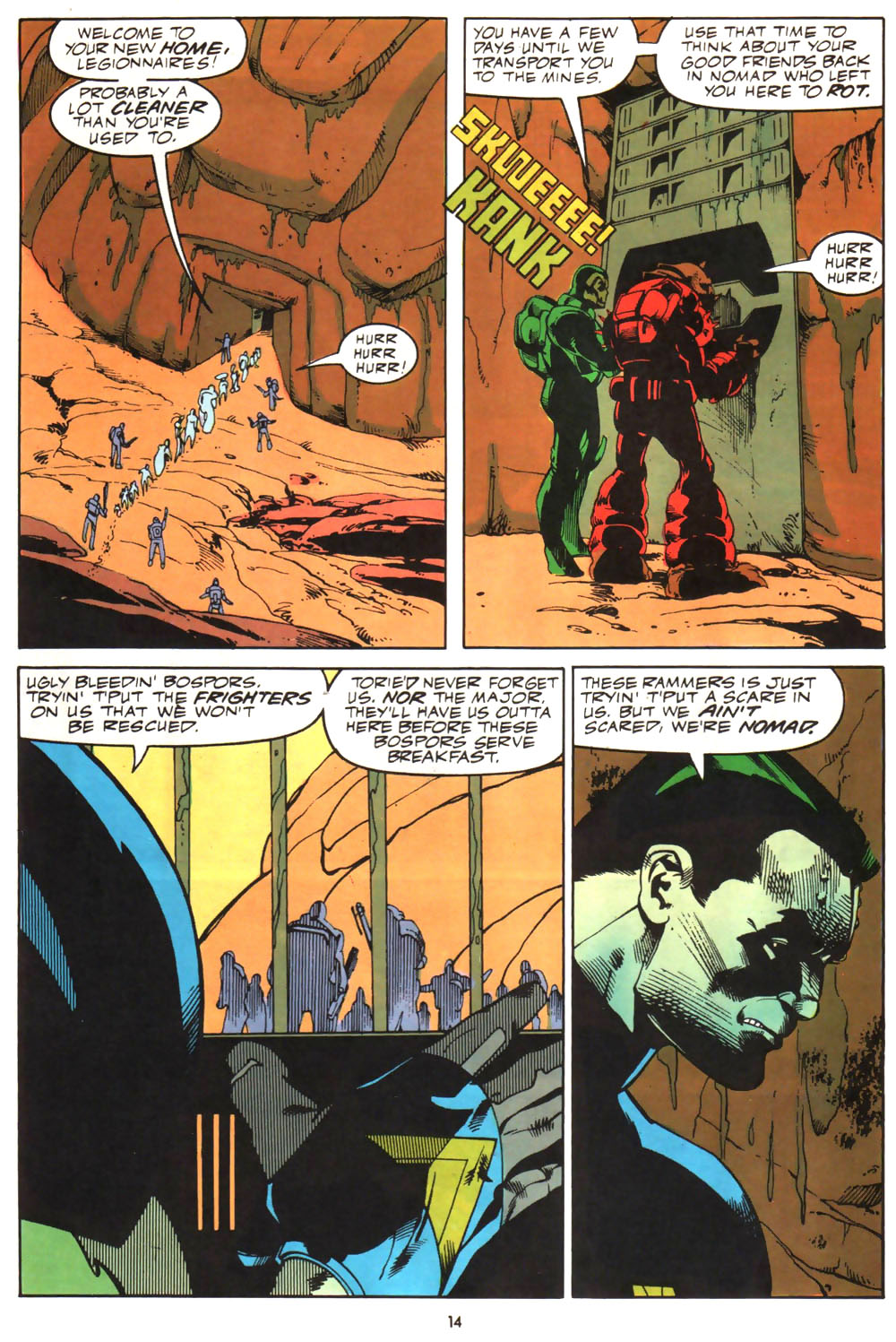 Read online Alien Legion (1987) comic -  Issue #10 - 16