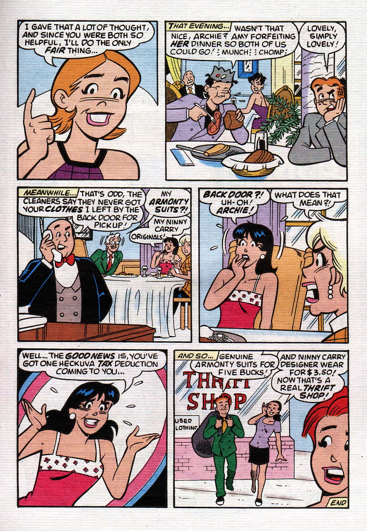 Read online Jughead's Double Digest Magazine comic -  Issue #106 - 139