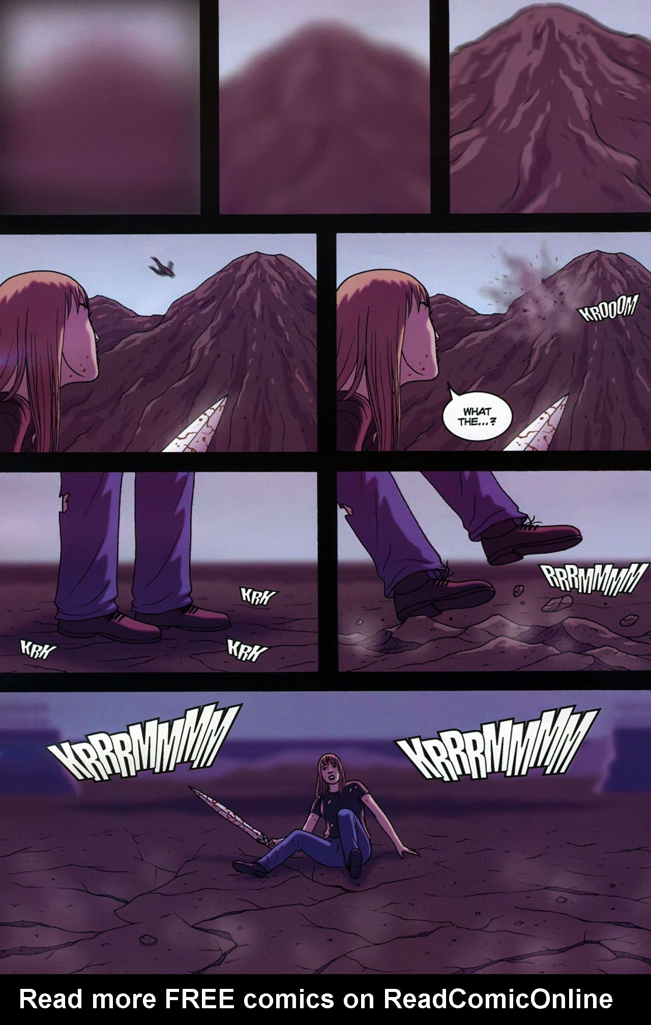 Read online The Sword comic -  Issue #16 - 22