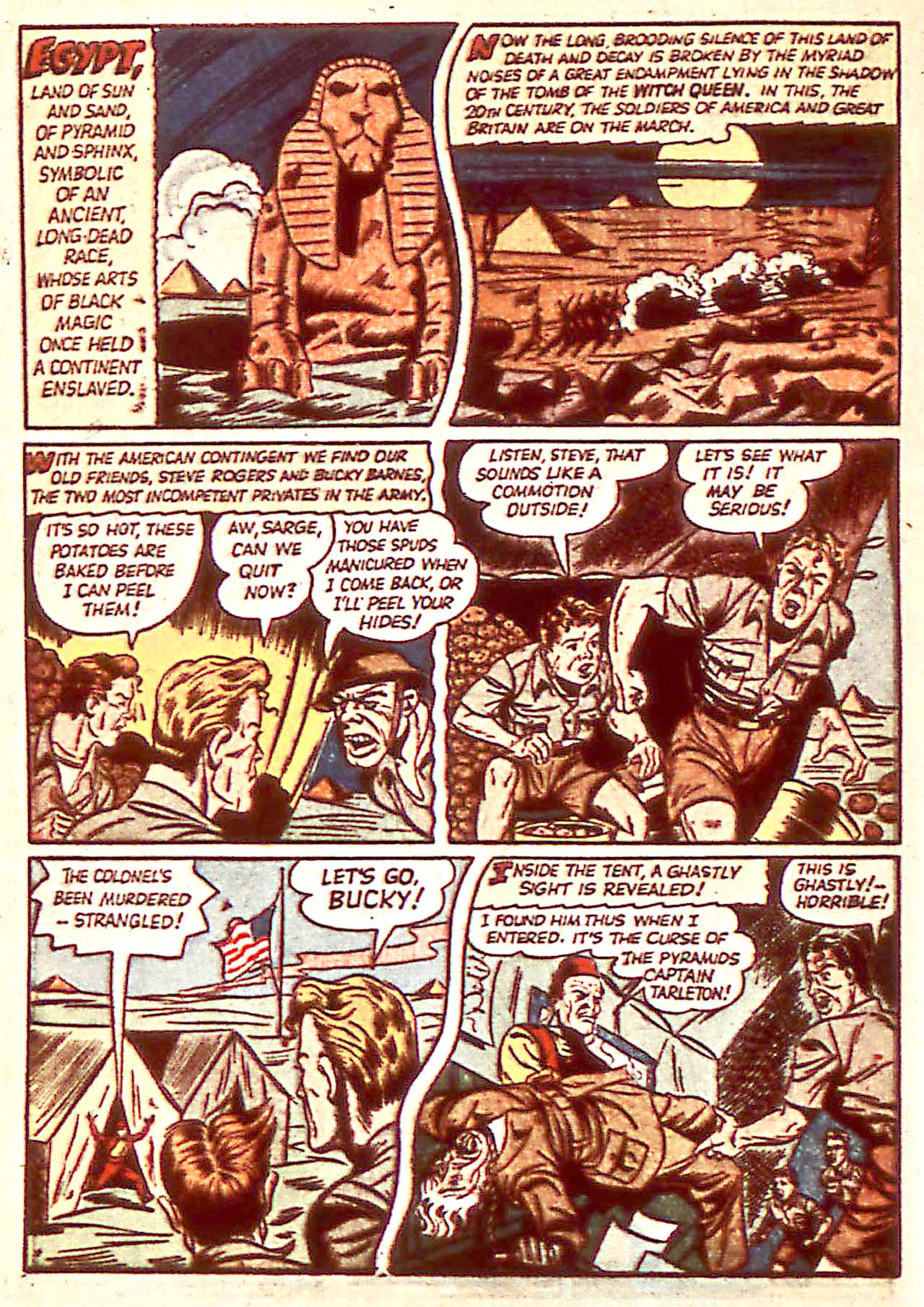Read online Captain America Comics comic -  Issue #20 - 4