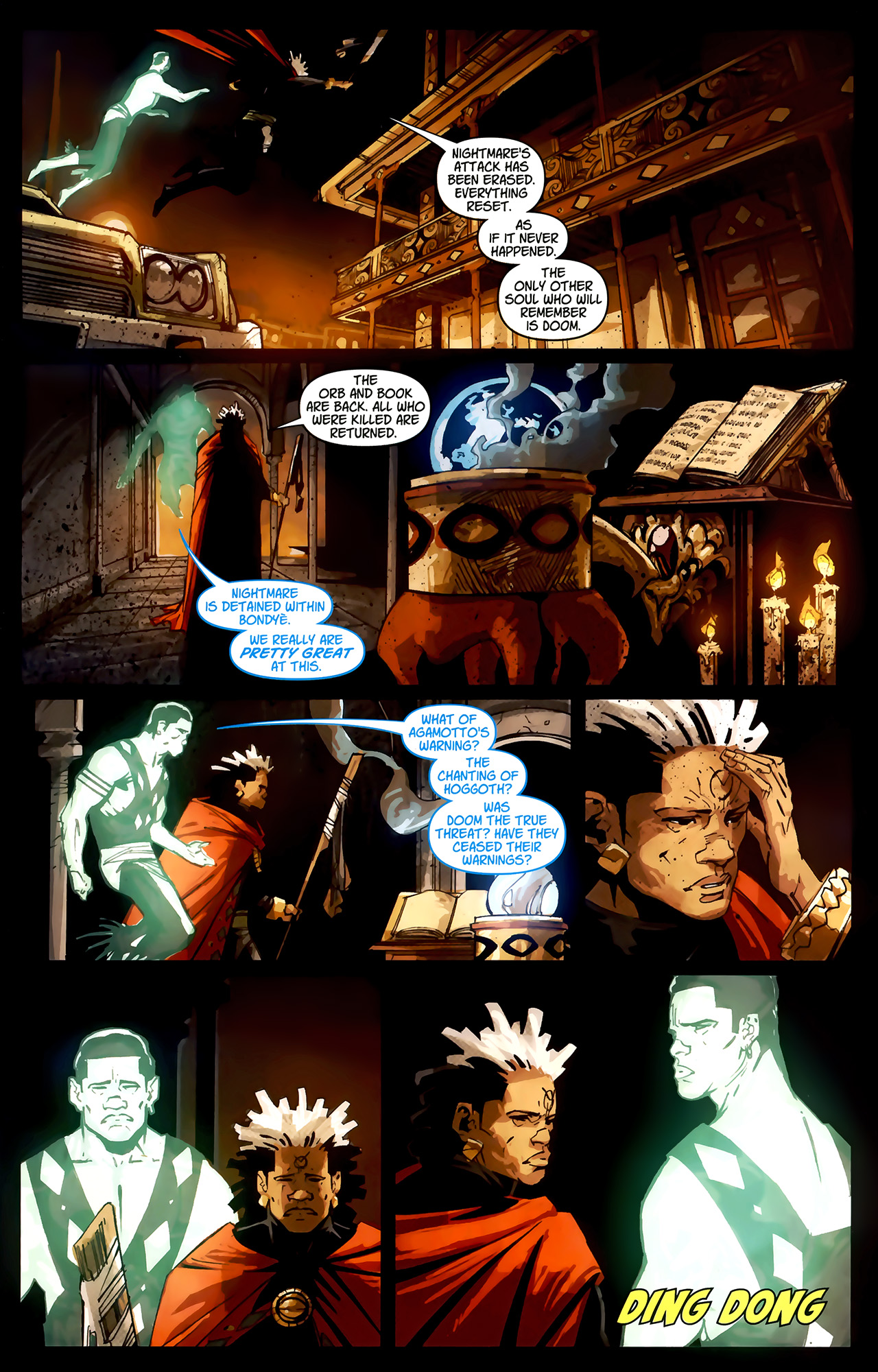 Read online Doctor Voodoo: Avenger of the Supernatural comic -  Issue #5 - 21
