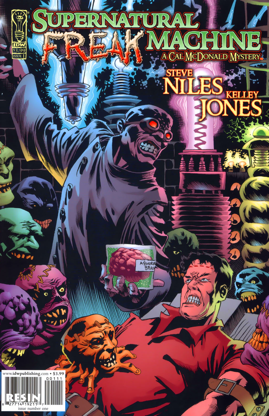 Read online Supernatural Freak Machine: A Cal McDonald Mystery comic -  Issue #1 - 1
