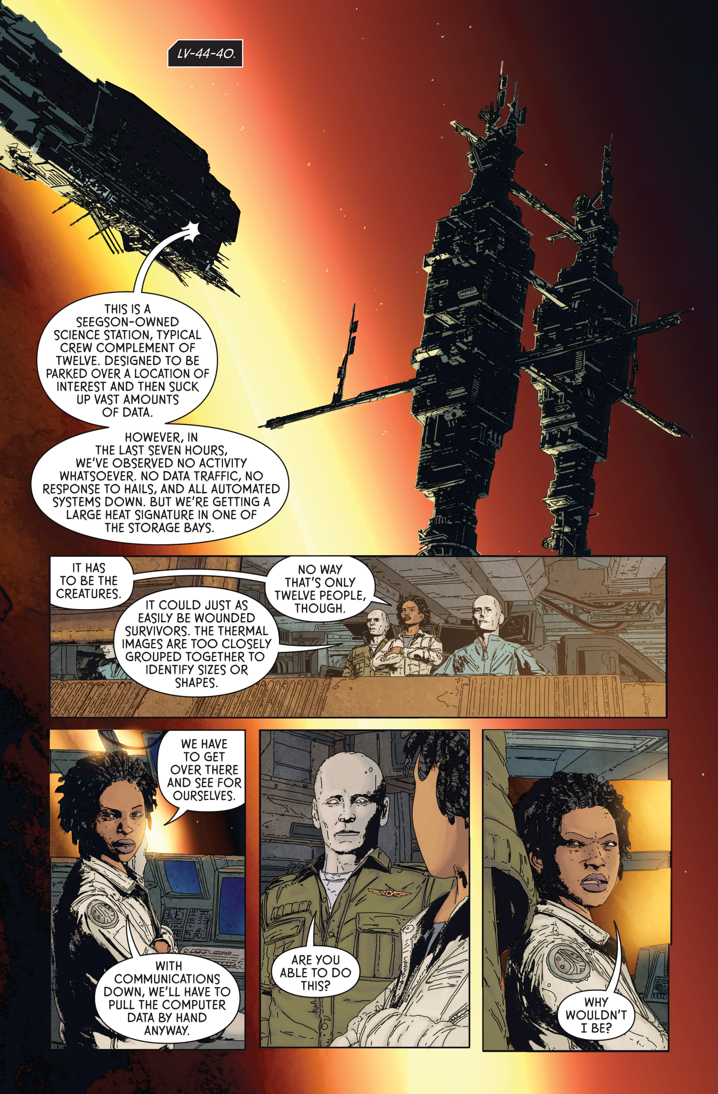 Read online Aliens: Defiance Library Edition comic -  Issue # TPB (Part 1) - 33