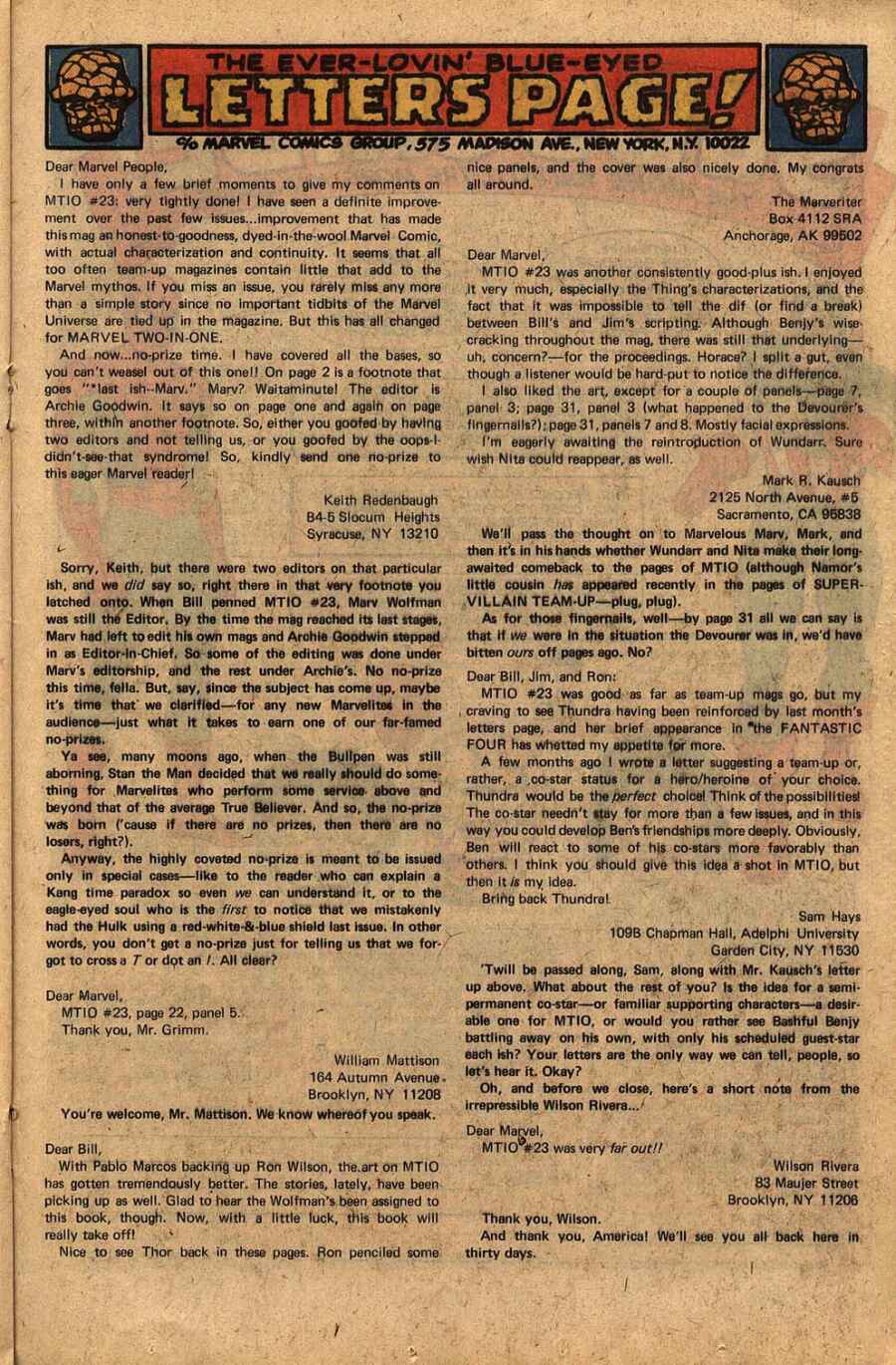 Marvel Two-In-One (1974) issue 26 - Page 21