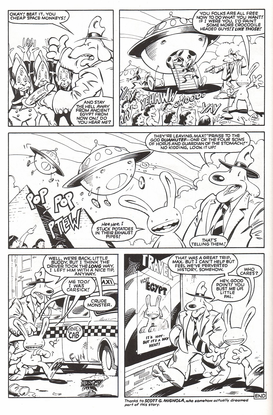 Read online Sam & Max Surfin' The Highway (1995) comic -  Issue # TPB (Part 1) - 45