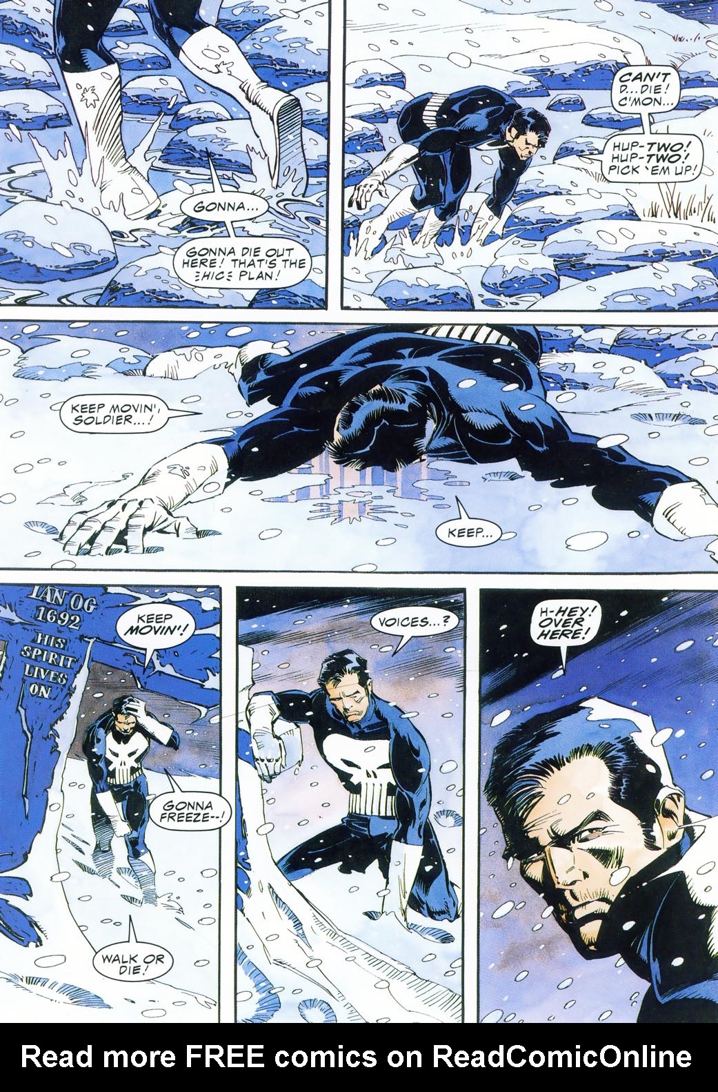 Read online Marvel Graphic Novel comic -  Issue #70 - Punisher - Blood On the Moors - 35