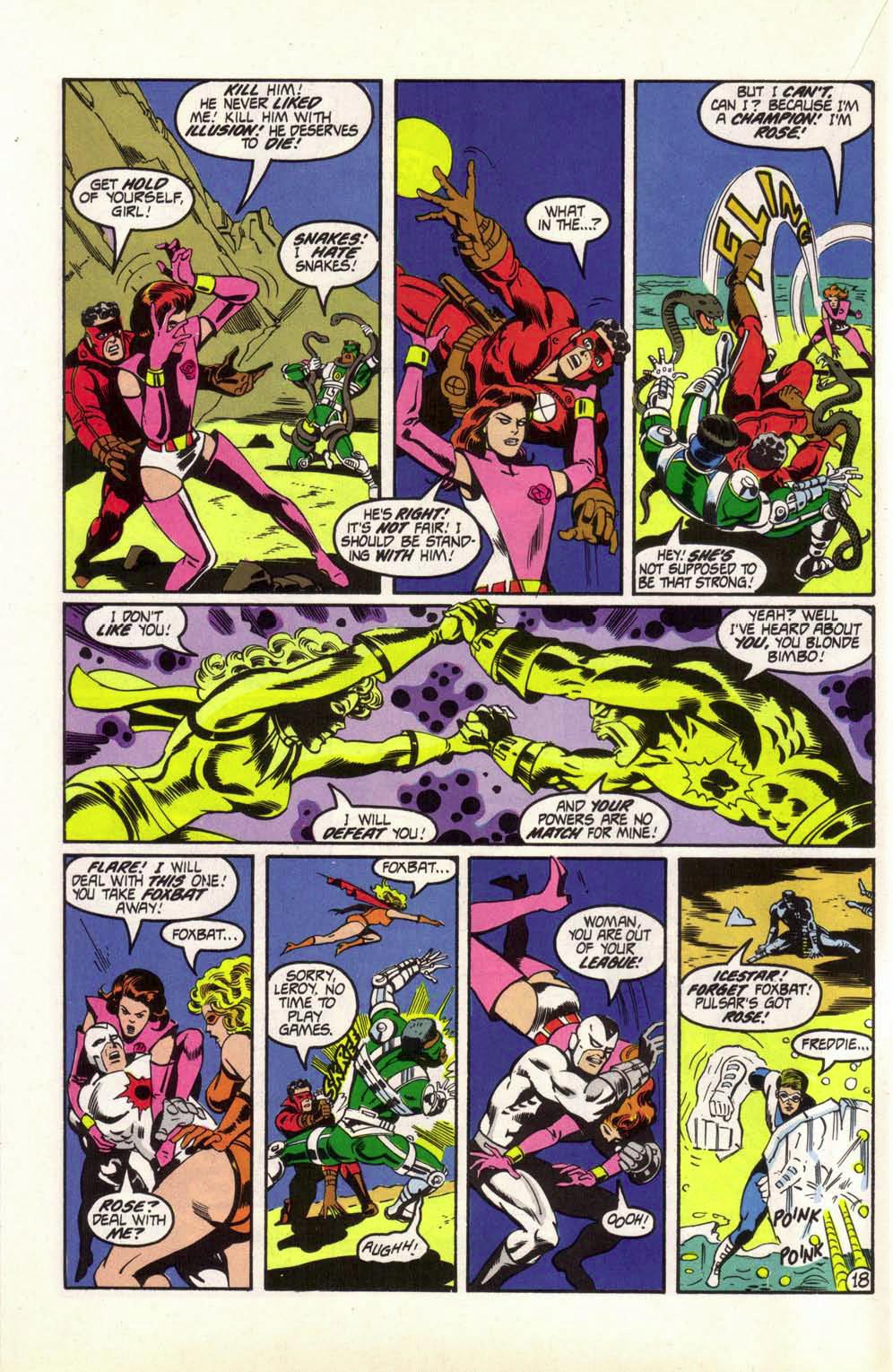 Read online Champions (1987) comic -  Issue #5 - 20