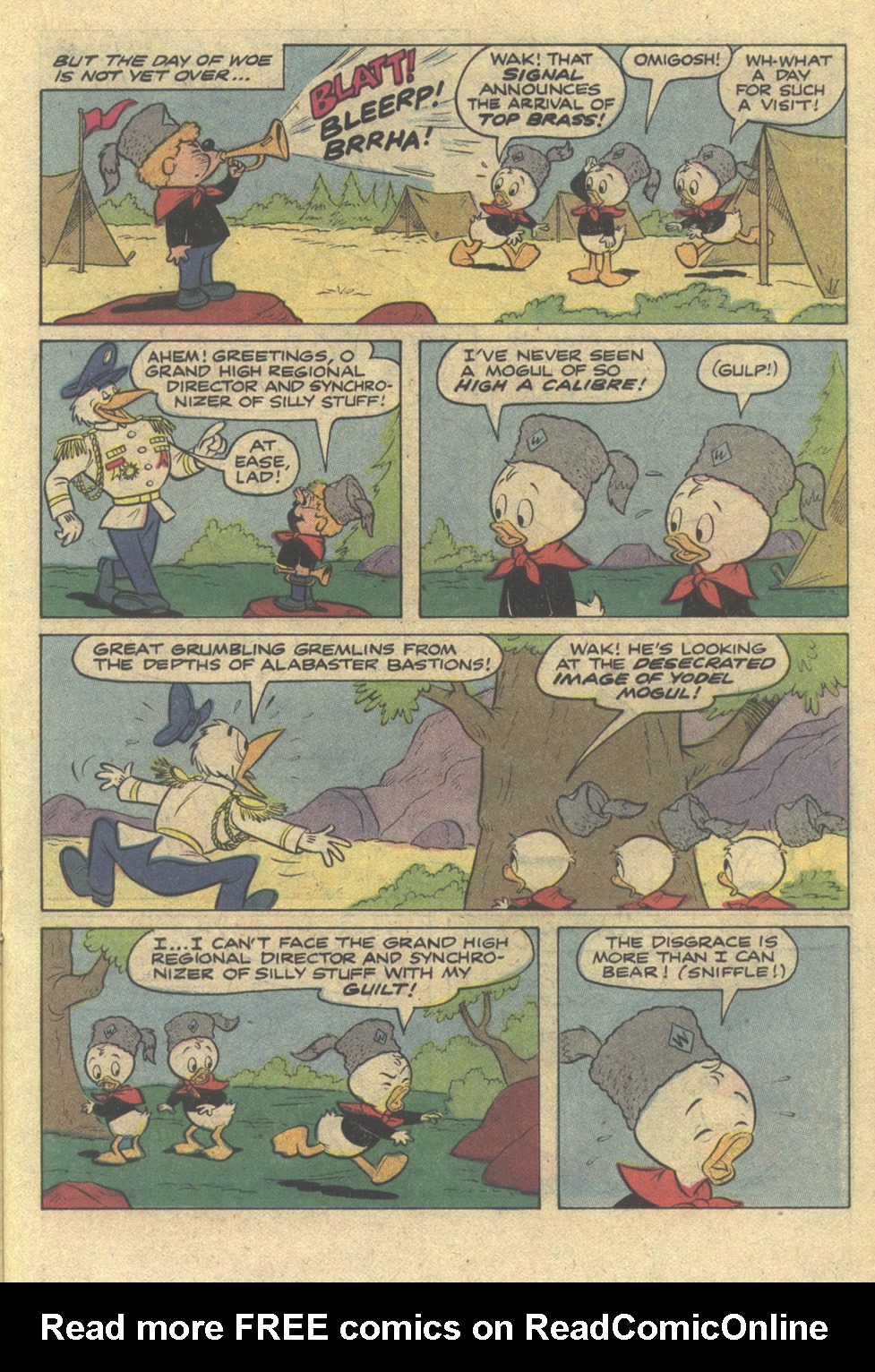 Read online Huey, Dewey, and Louie Junior Woodchucks comic -  Issue #56 - 15