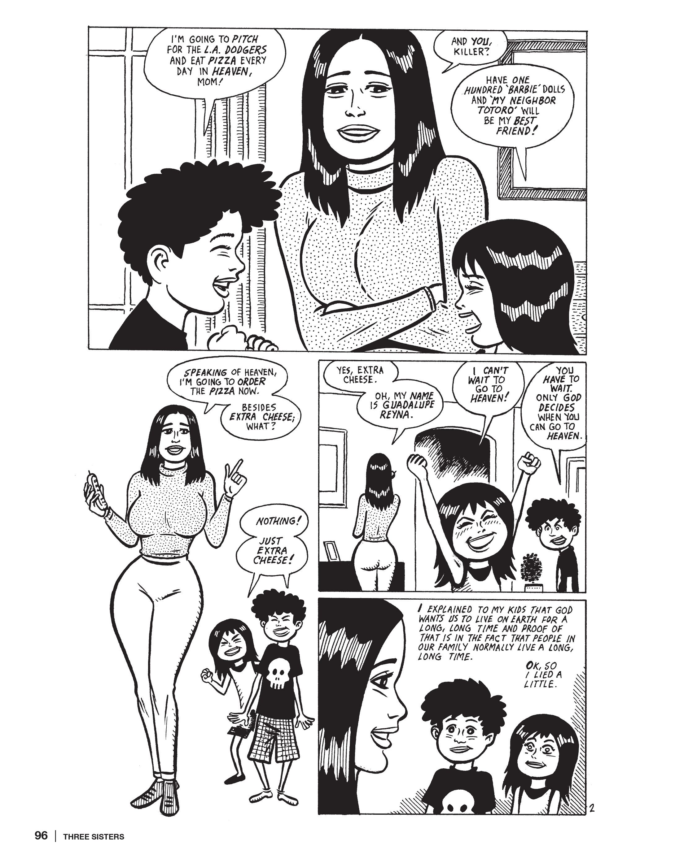Read online Three Sisters: The Love and Rockets Library comic -  Issue # TPB (Part 1) - 96