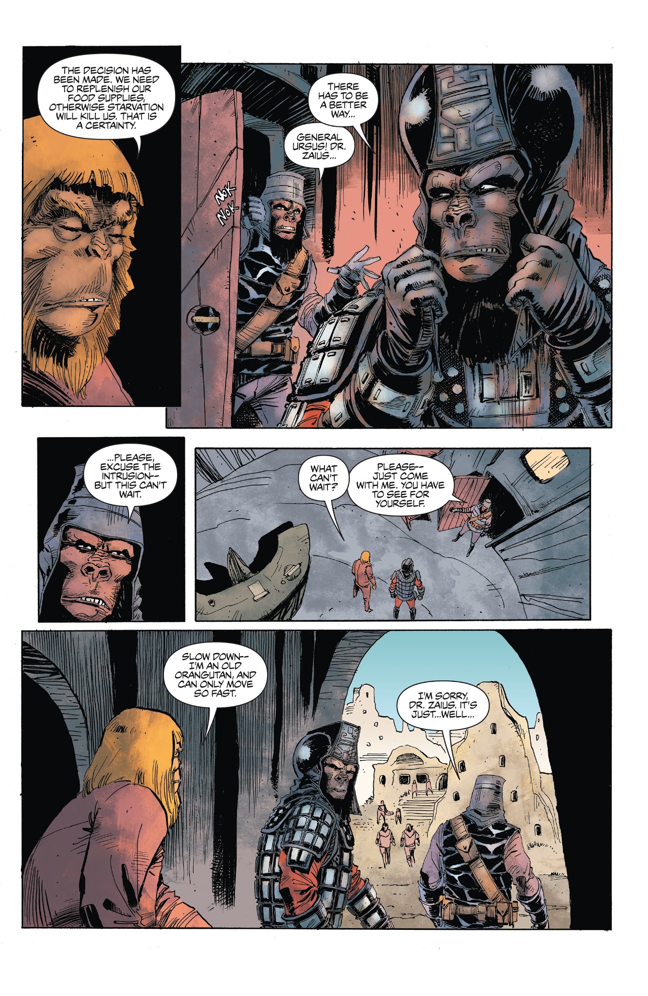 Read online Planet of the Apes: Ursus comic -  Issue #1 - 21