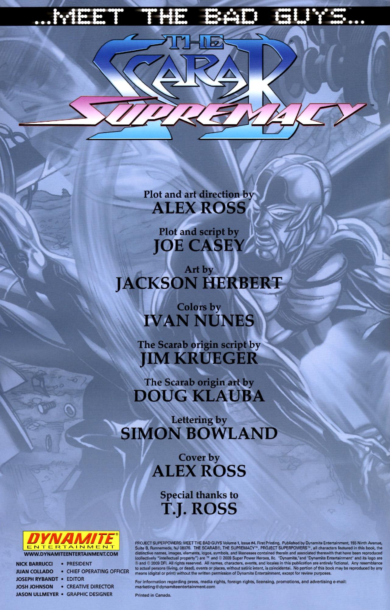 Read online Project Superpowers: Meet the Bad Guys comic -  Issue #4 - 3