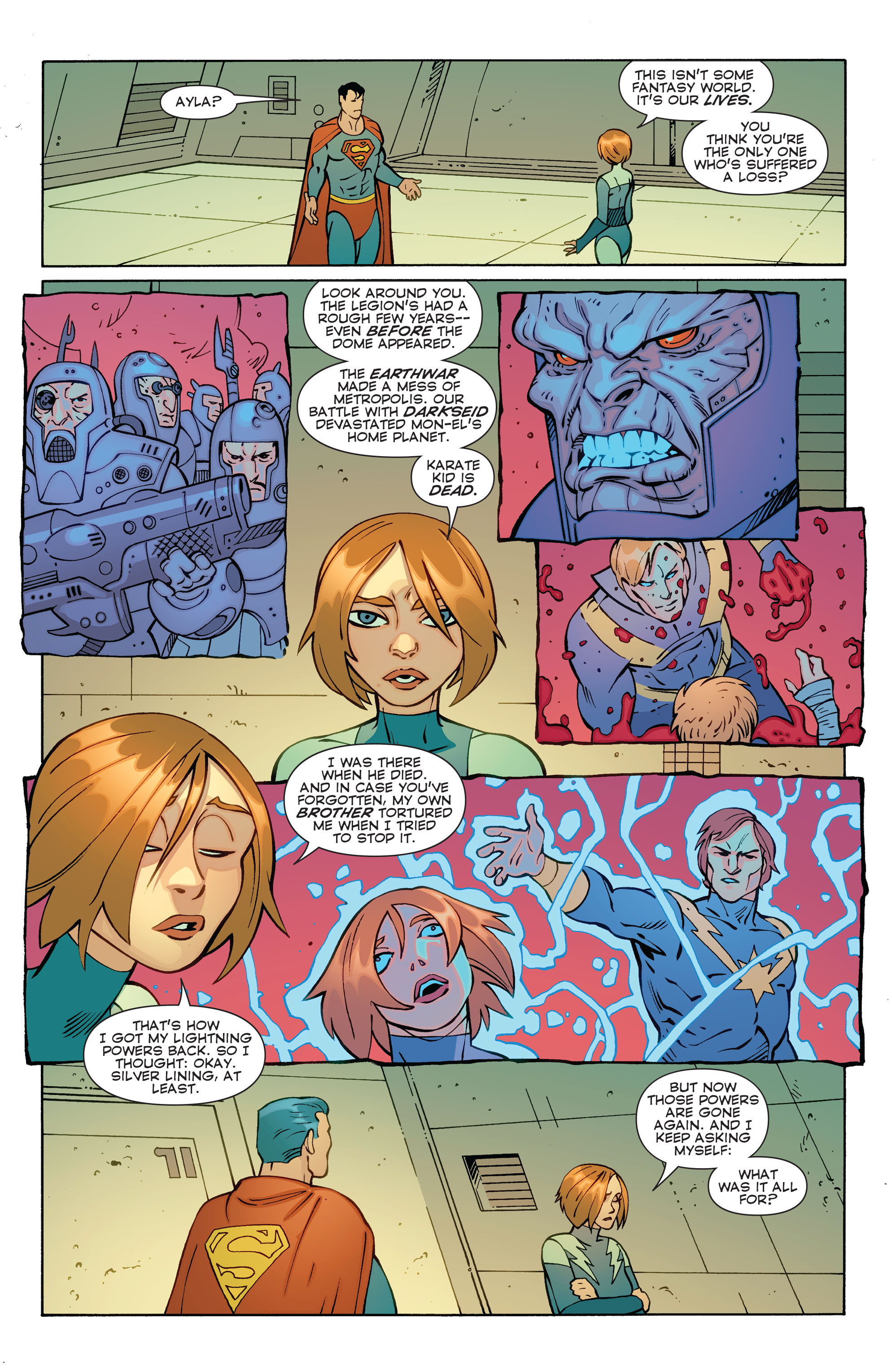 Read online Convergence Superboy and the Legion of Super-Heroes comic -  Issue #1 - 14
